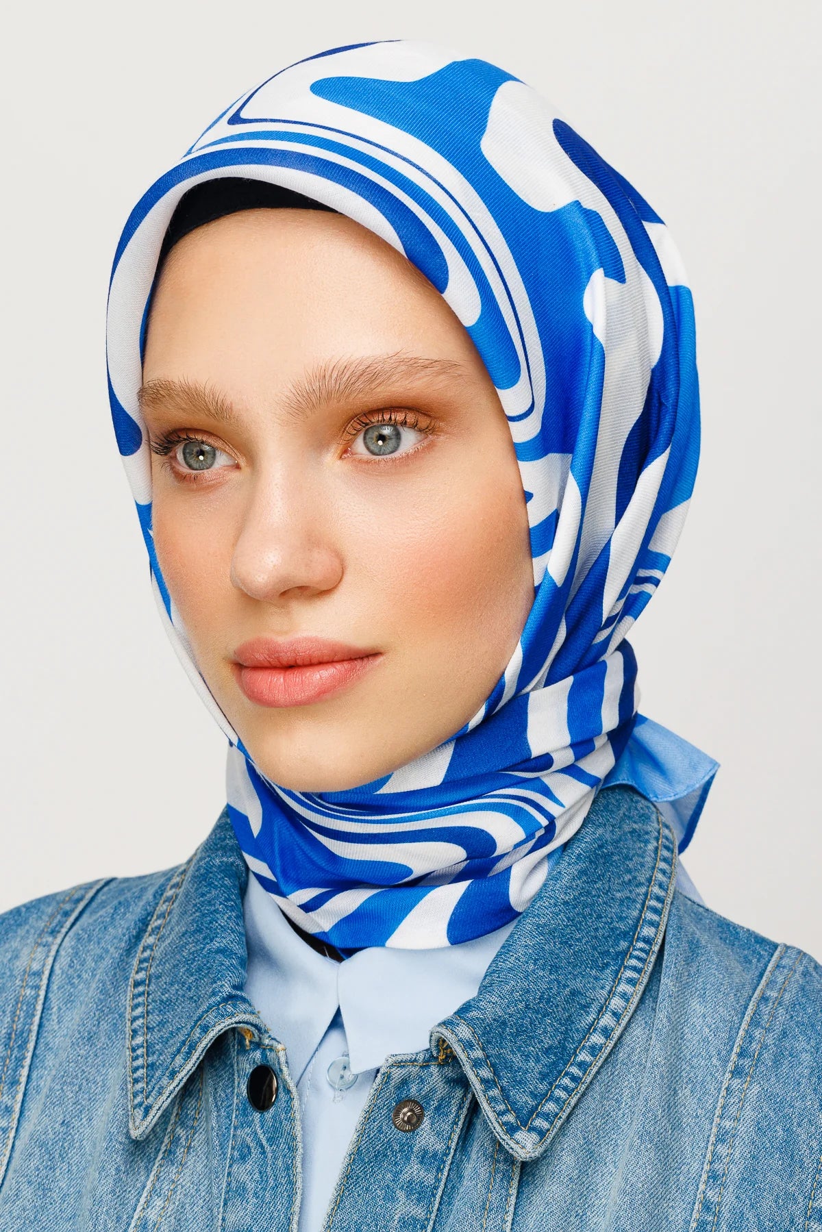 Mira Desen Dijital Soft Eşarp