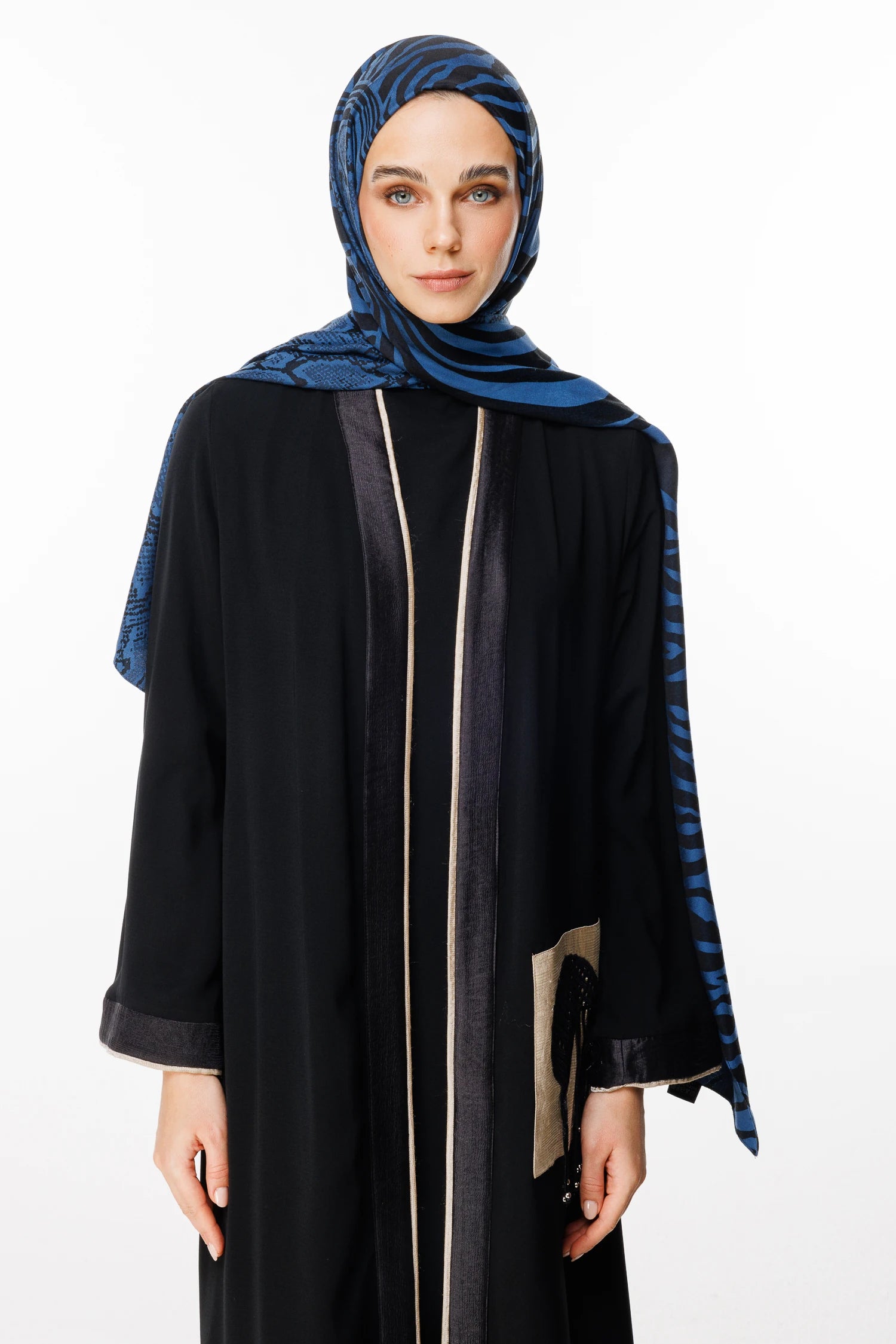 Riad Desen Çift Taraflı Şal