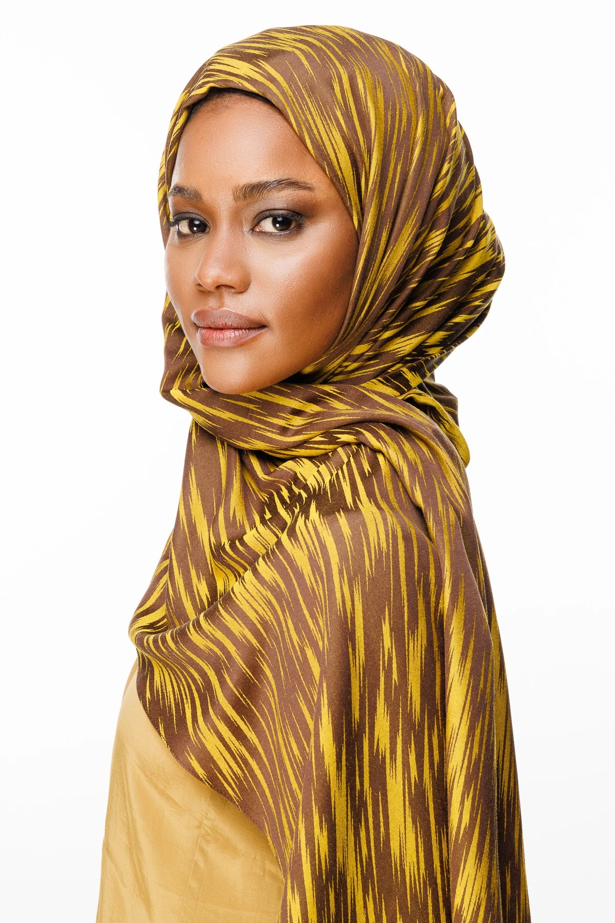 Selis Desen Çift Taraflı Şal