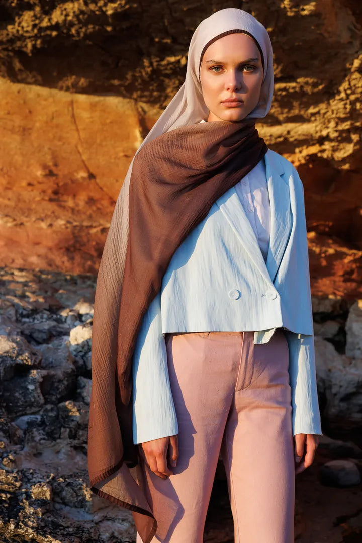 Degrade Müslin Şal