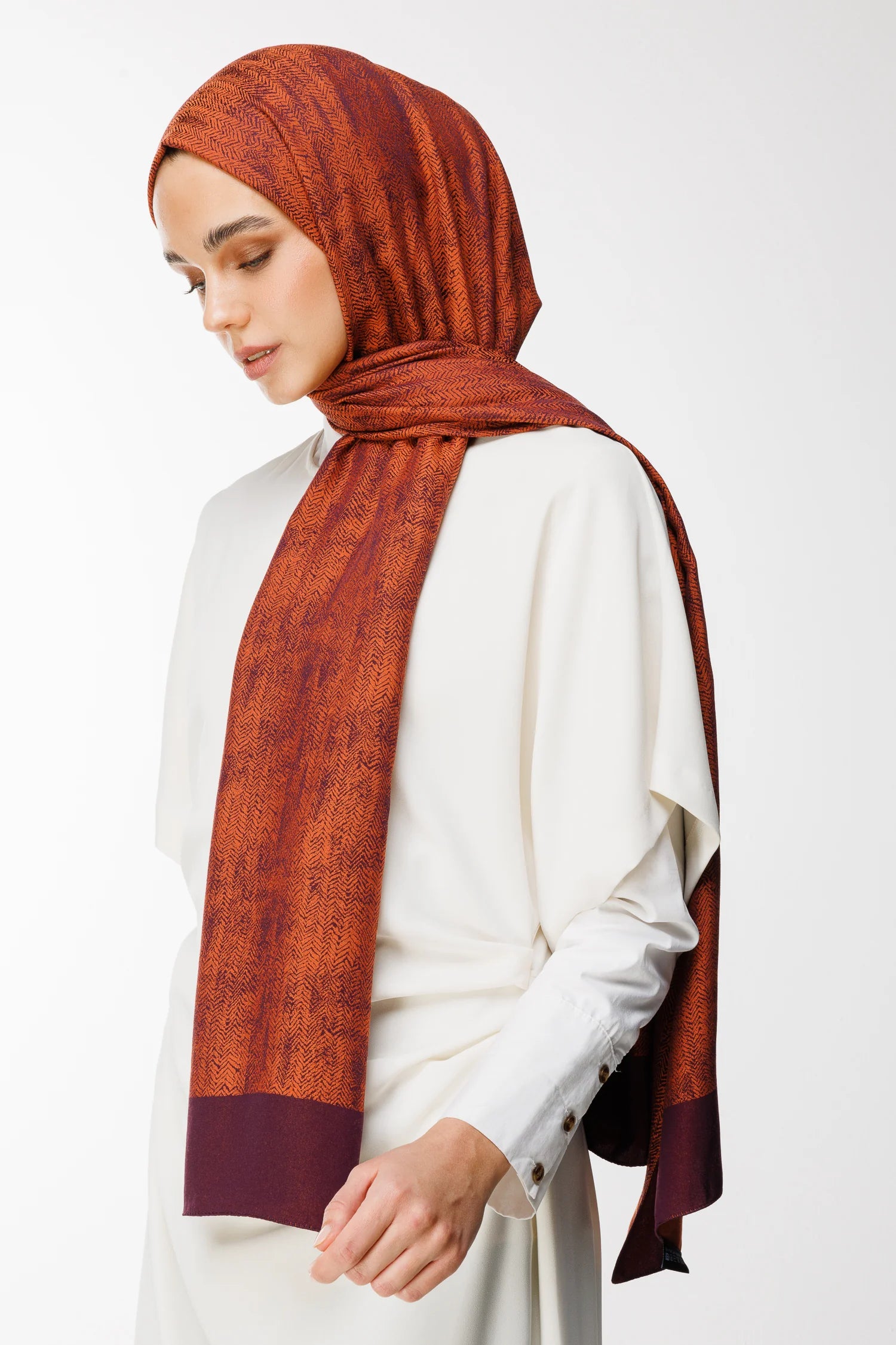 Sahra Desen Çift Taraflı Şal