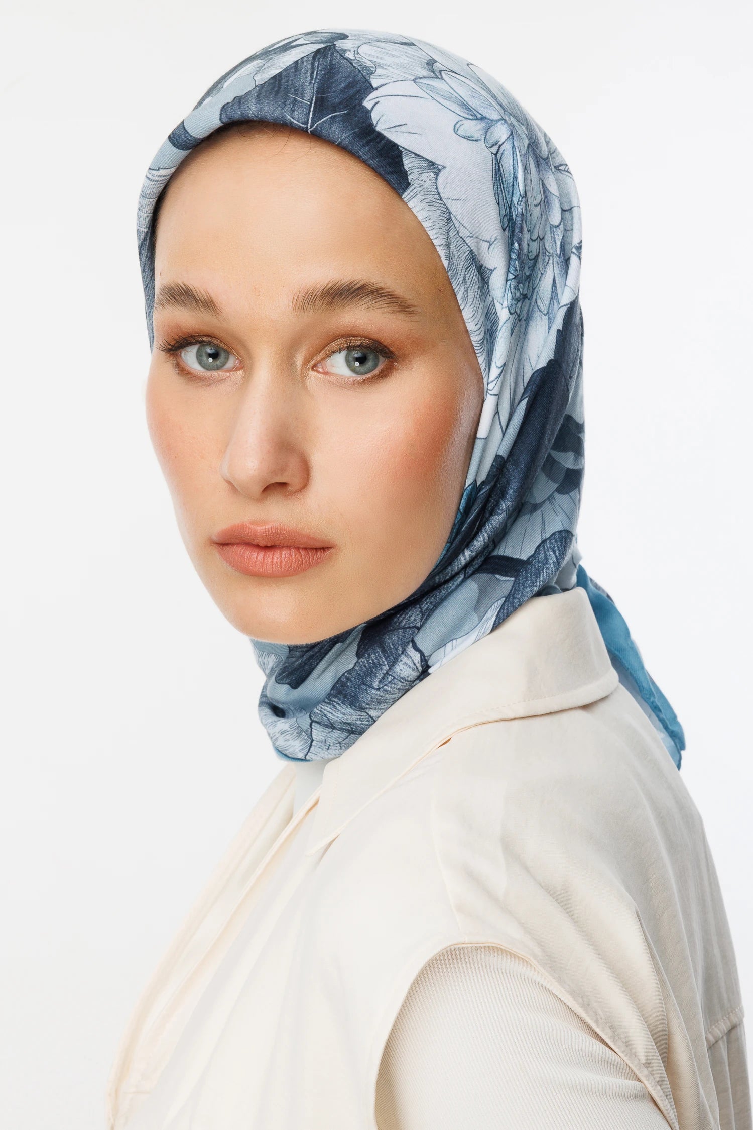 Floren Desen Pamuk Eşarp