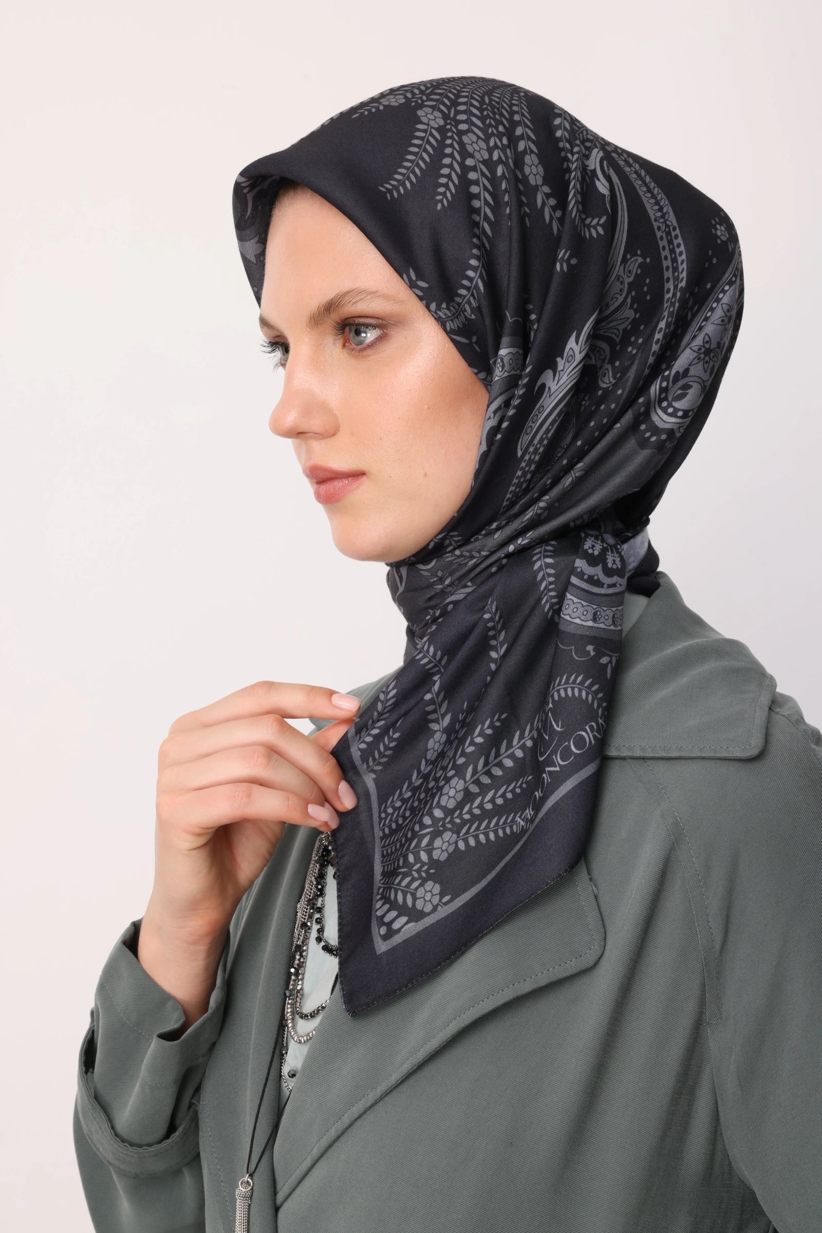 Virel Desen Pamuk Eşarp