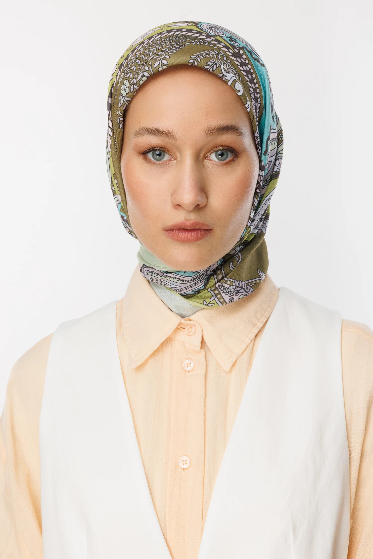 Virel Desen Pamuk Eşarp