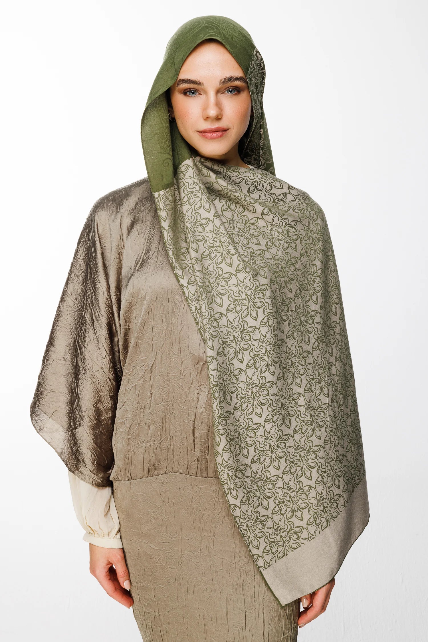 Nora Desen Çift Taraflı Şal