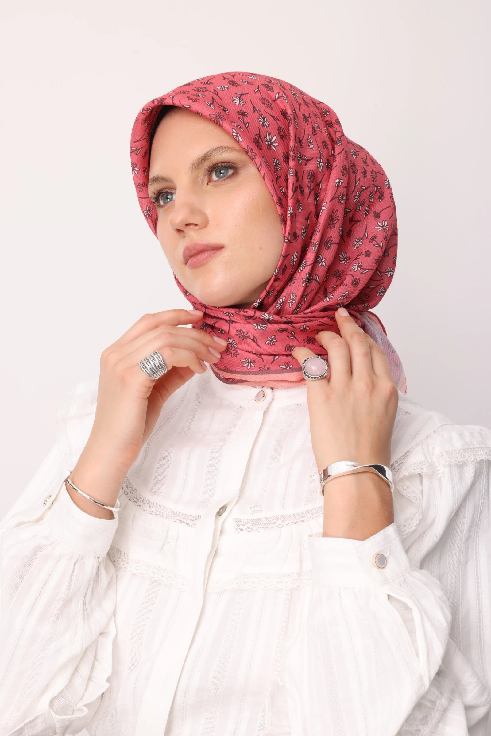 Minor Desen Pamuk Eşarp