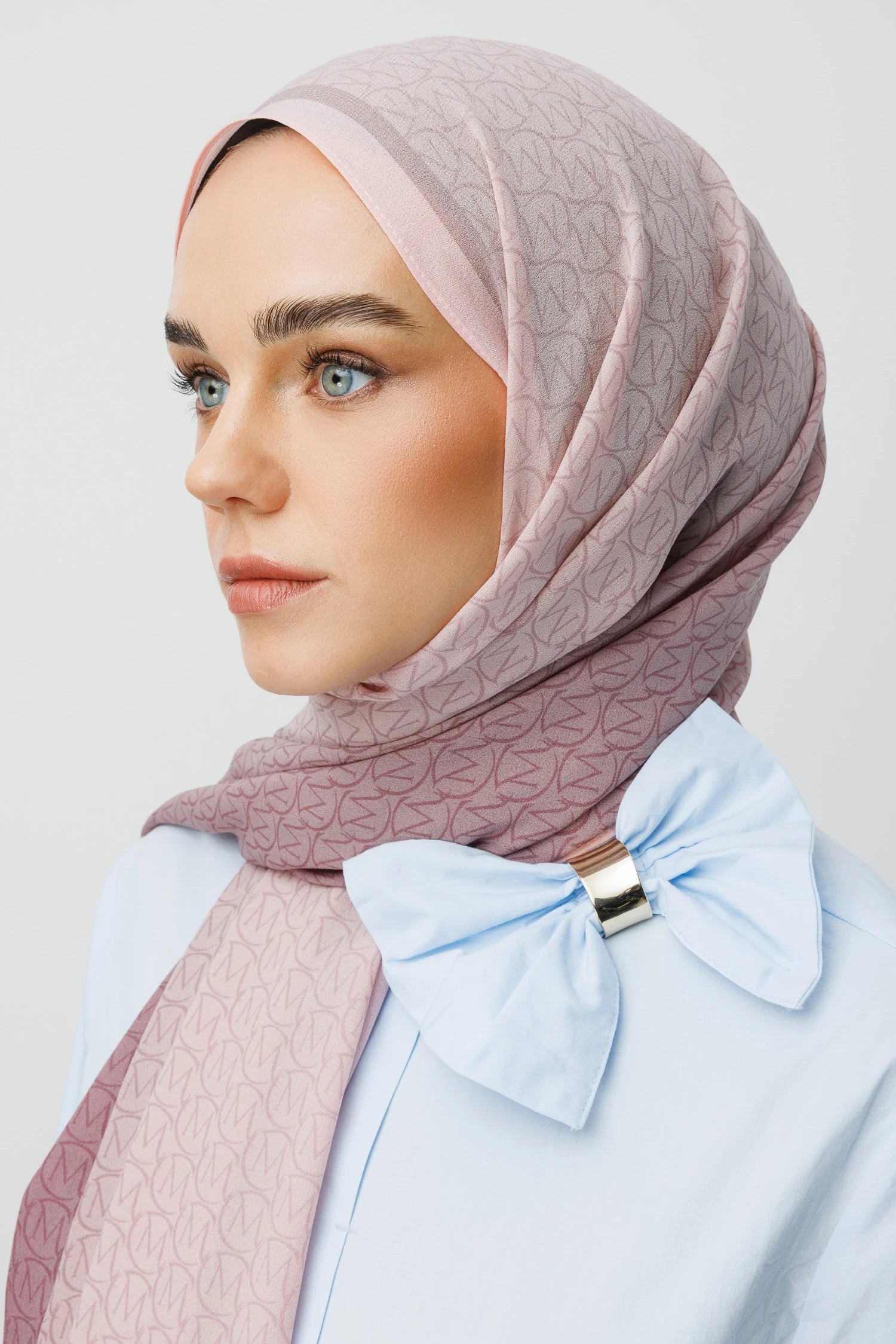 Monogram Hebei İpek Şal