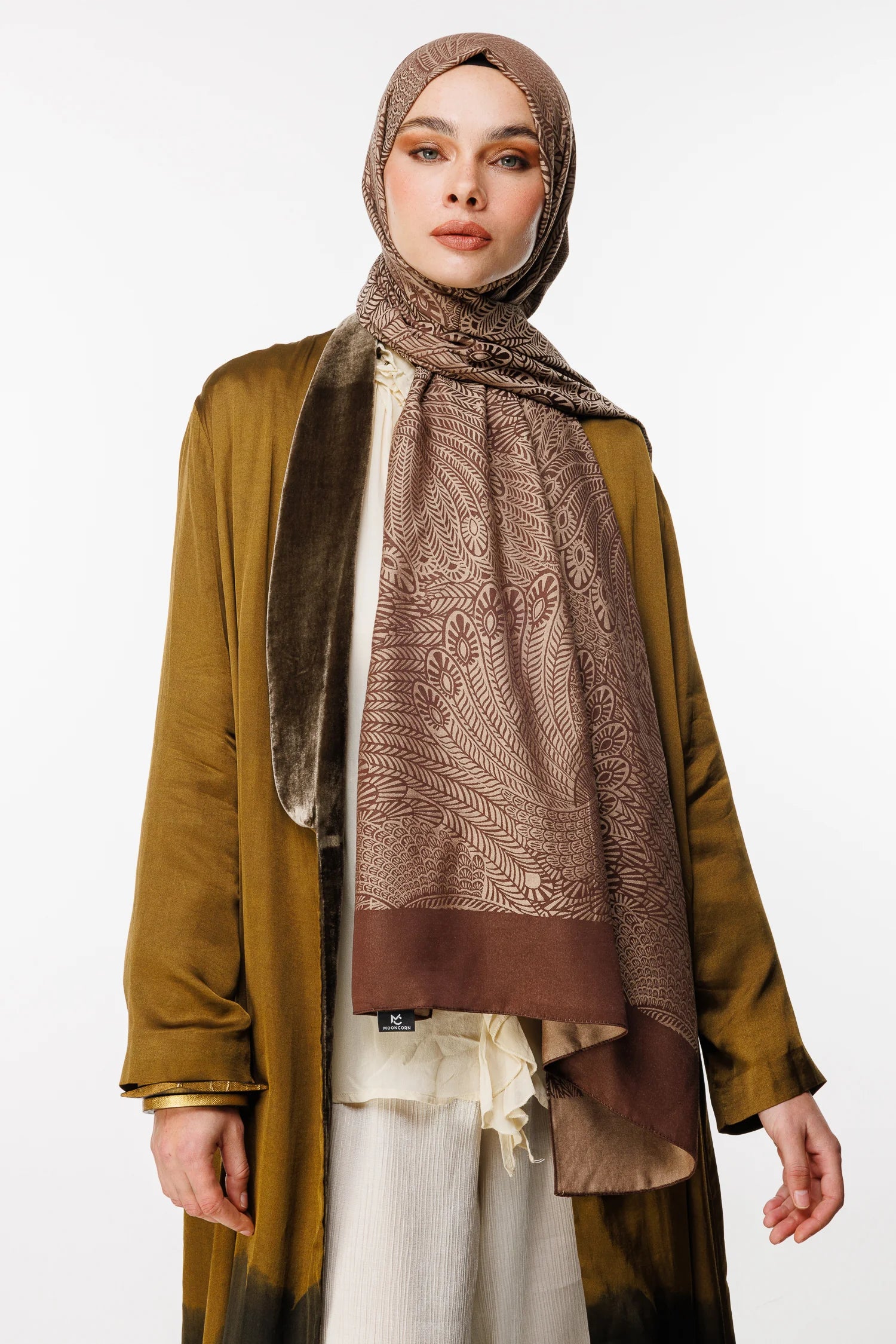 Mayra Desen Çift Taraflı Şal