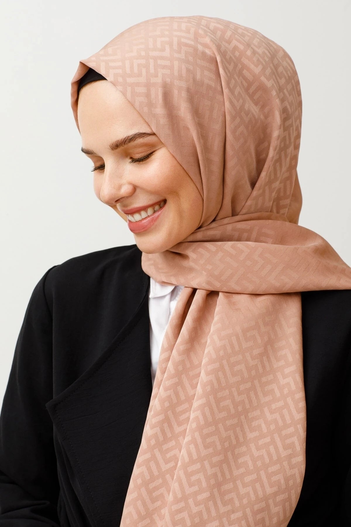 Z Desen İpeksi Jakar Şal