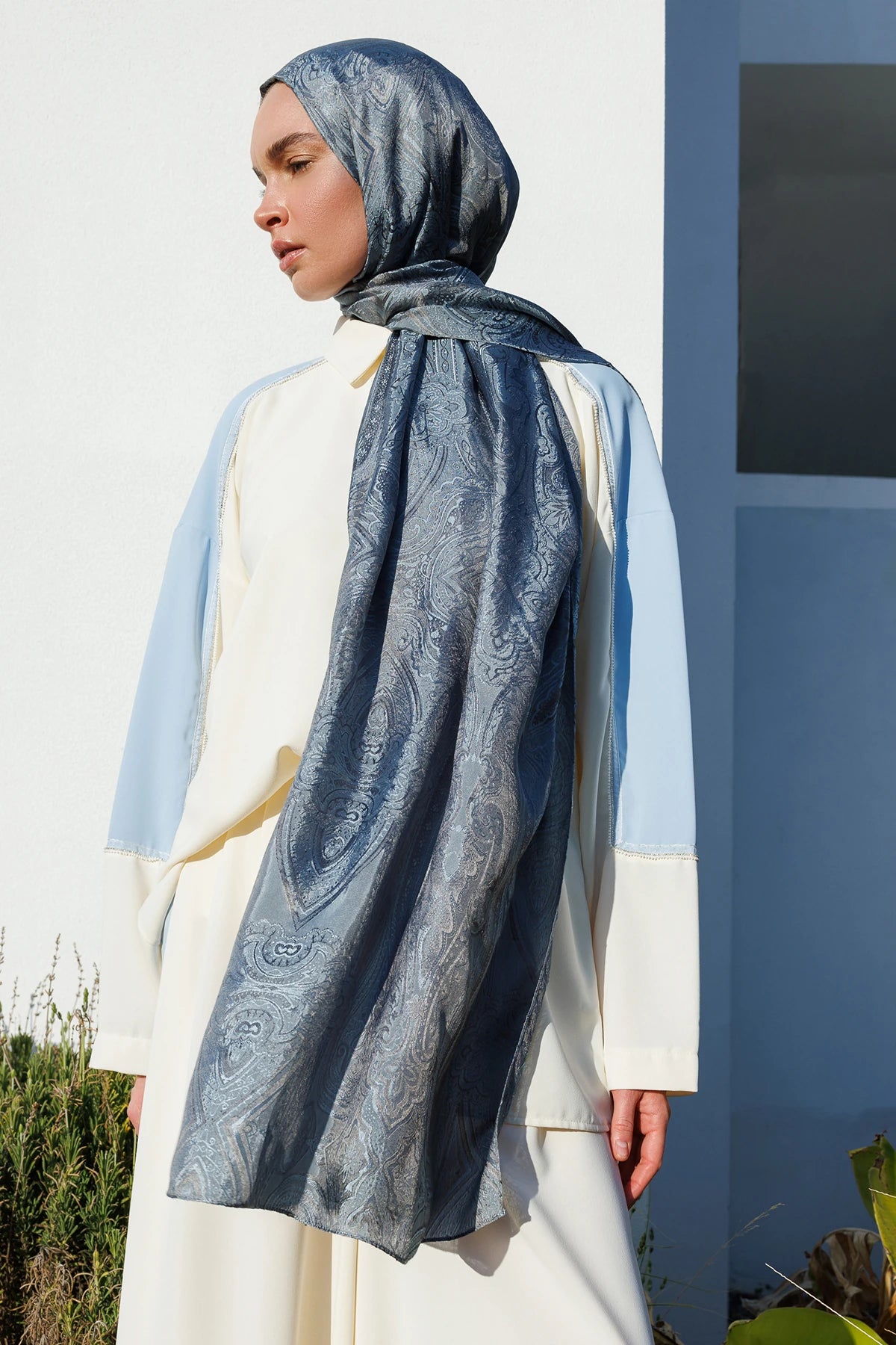 Liva Desen Shine Line Şal