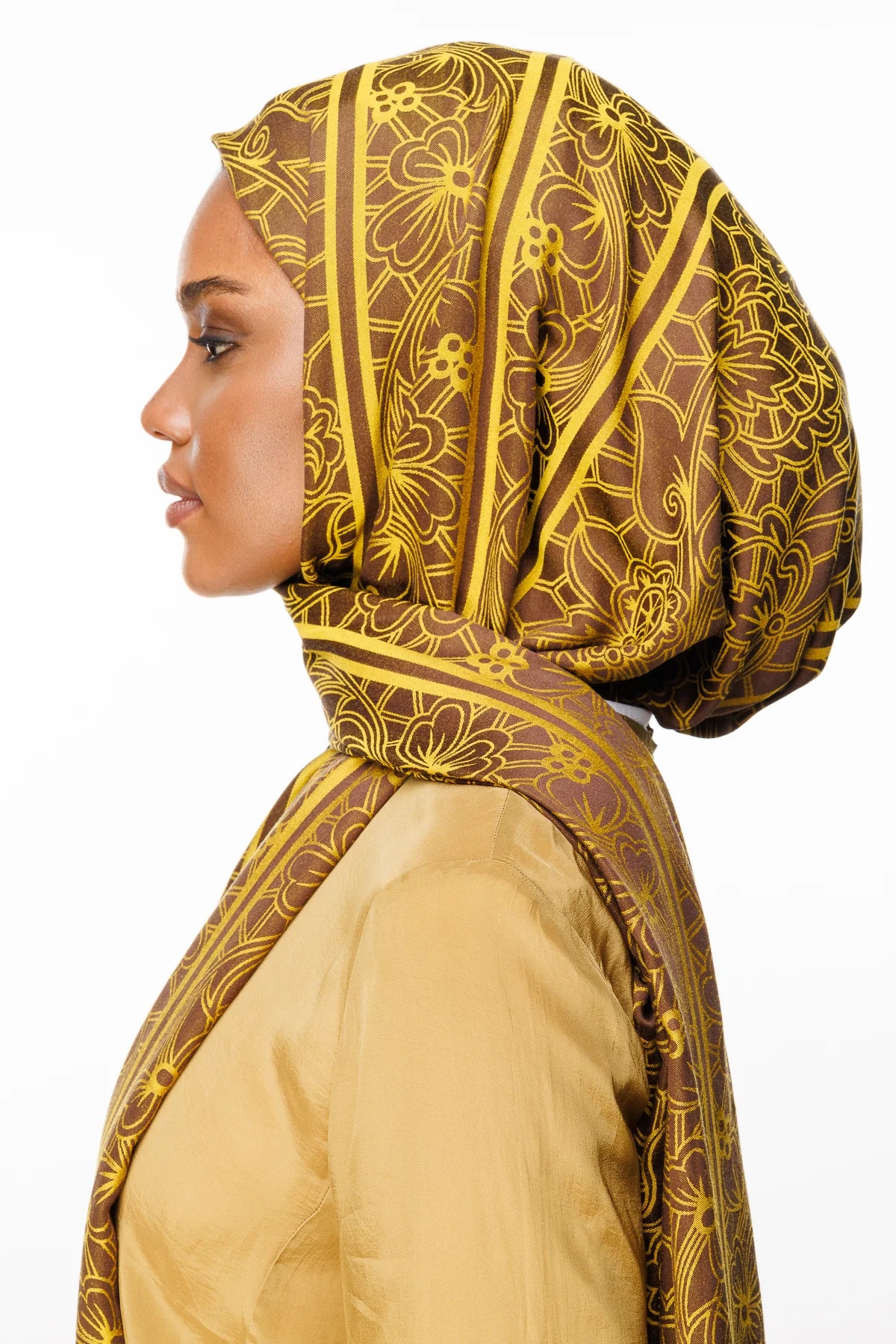 Lavin Desen Çift Taraflı Şal