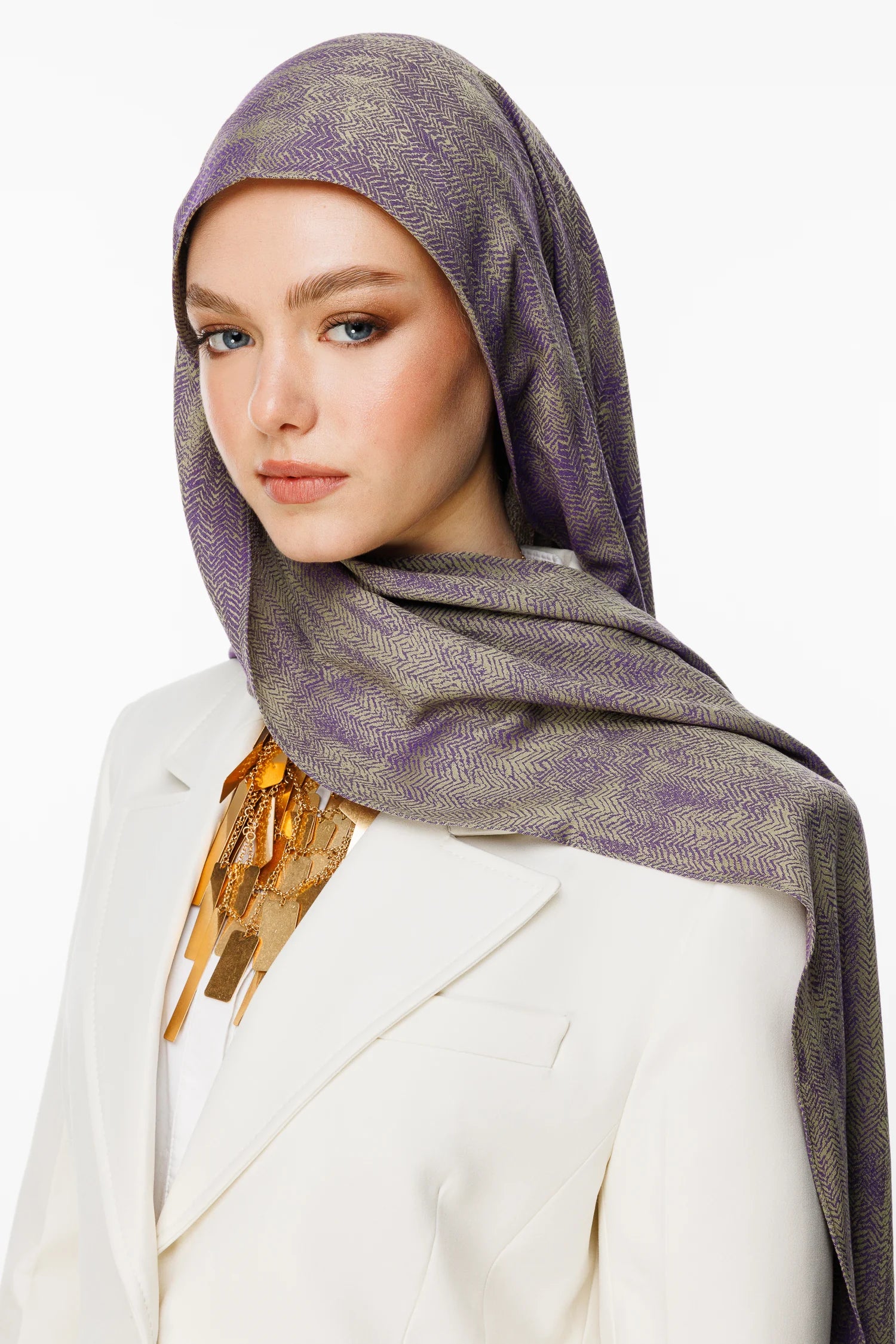 Sahra Desen Çift Taraflı Şal