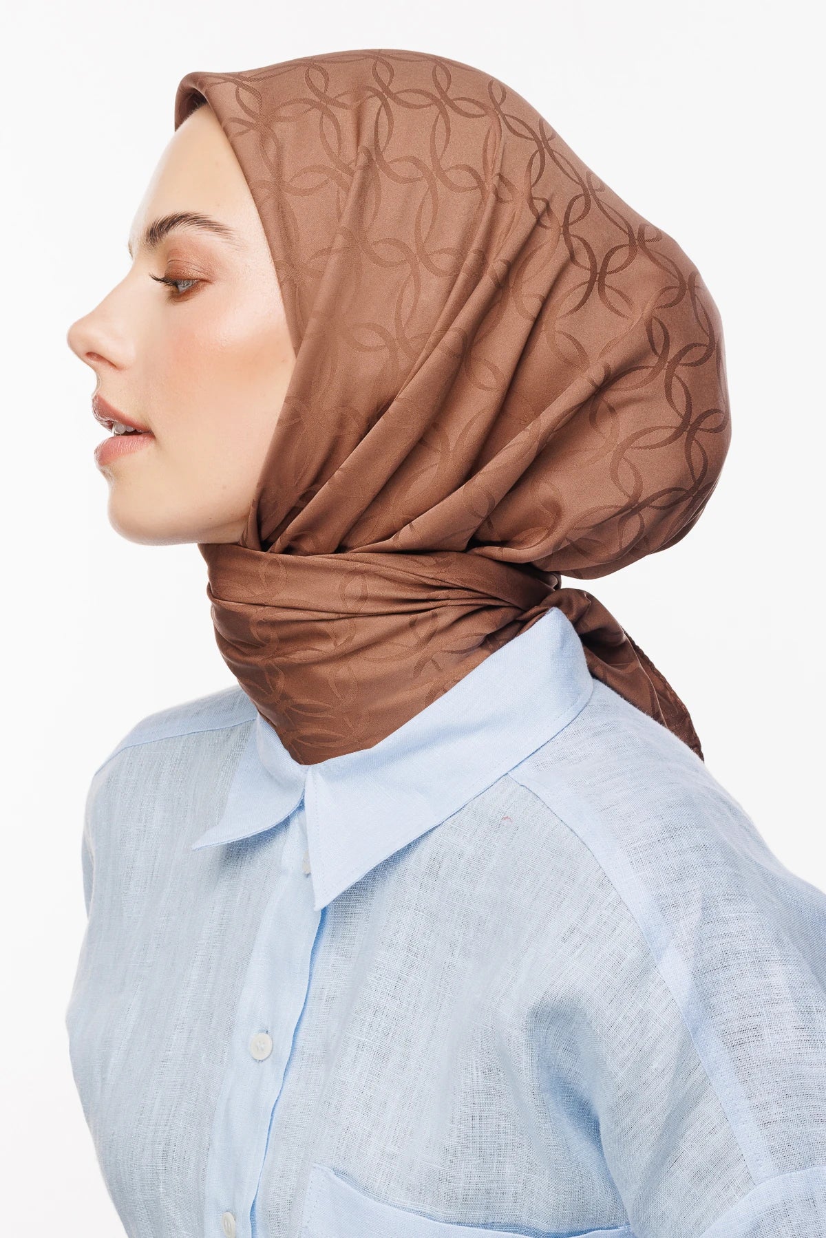 London Desen İpeksi Jakar Eşarp