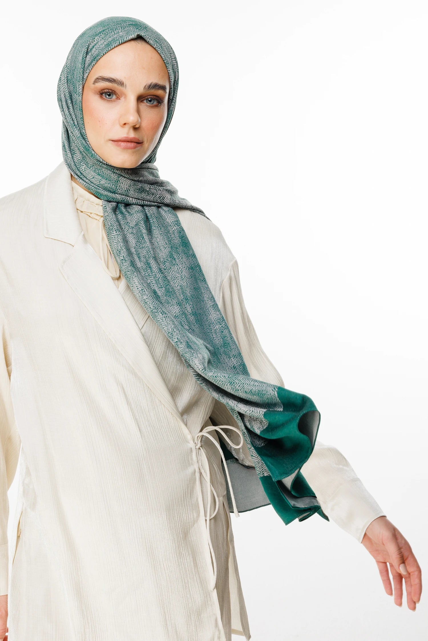 Sahra Desen Çift Taraflı Şal