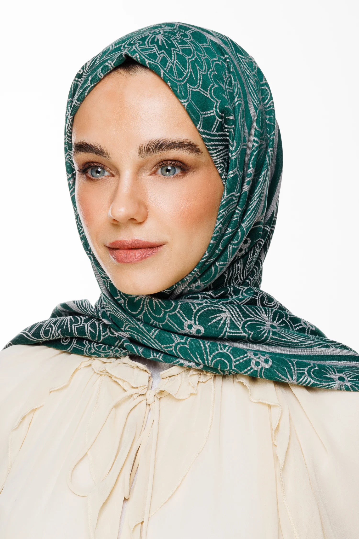 Lavin Desen Çift Taraflı Şal