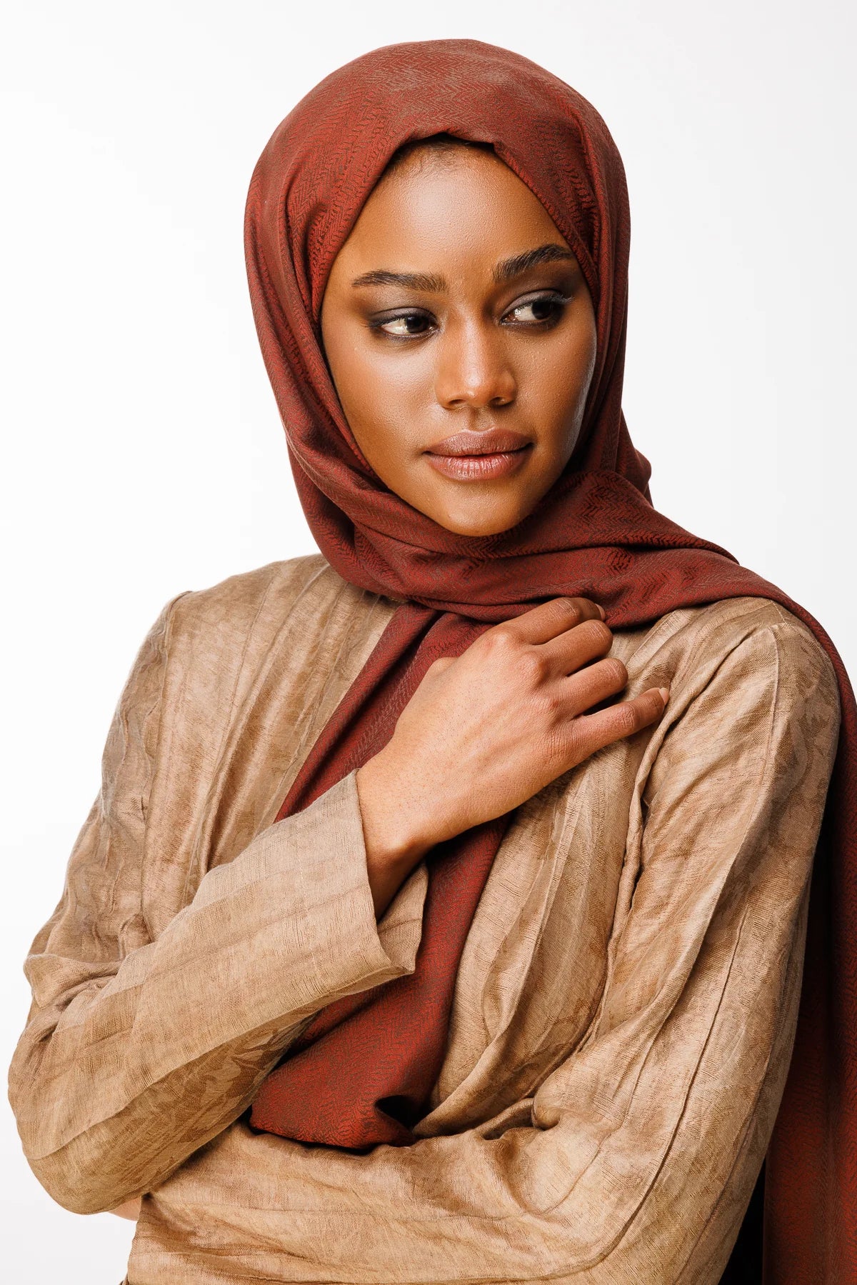 Sahra Desen Çift Taraflı Şal