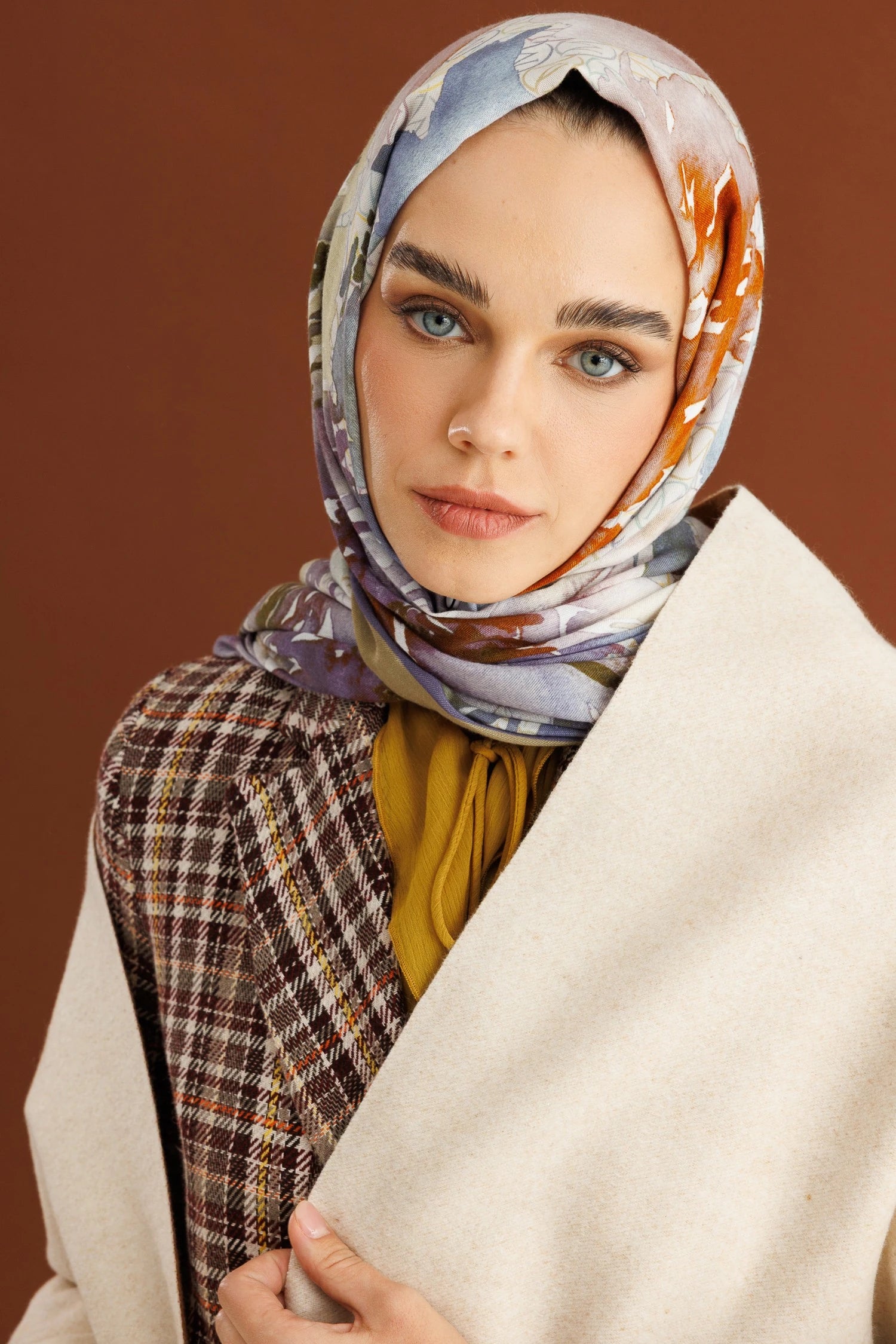 Çift Taraflı Yün Atkı