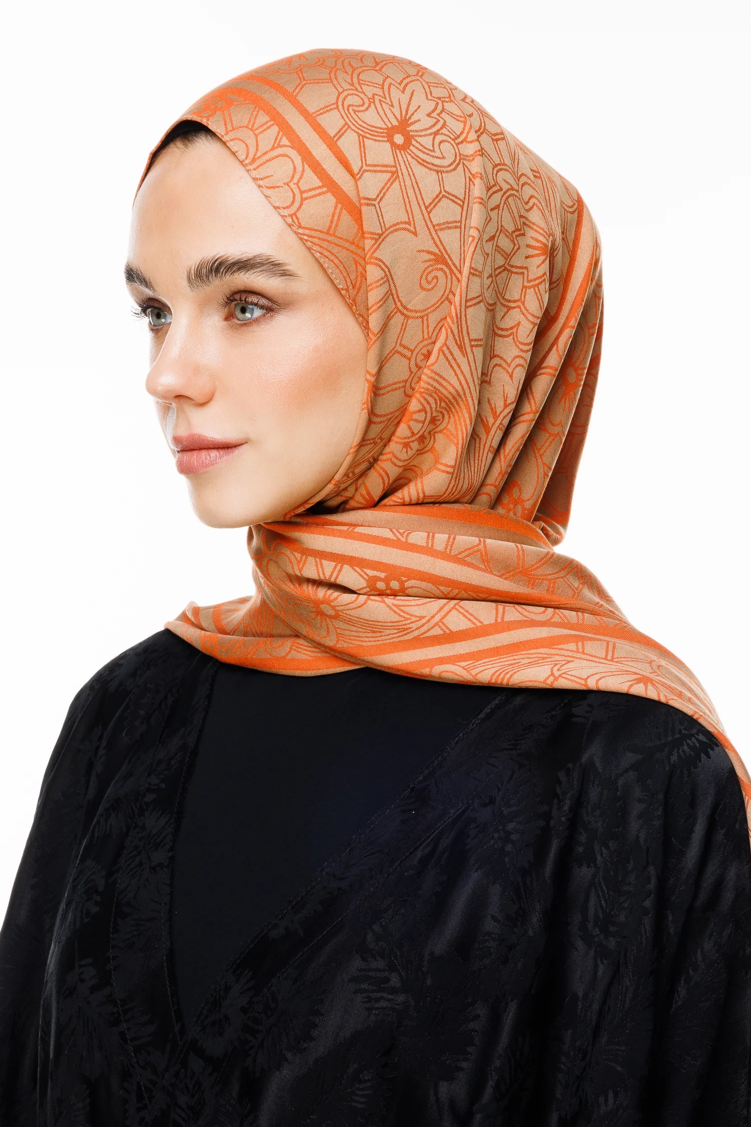 Lavin Desen Çift Taraflı Şal