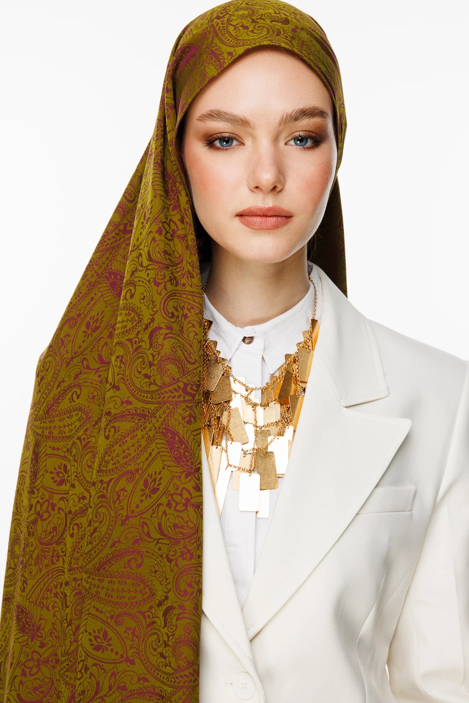 Velora Desen Çift Taraflı Şal