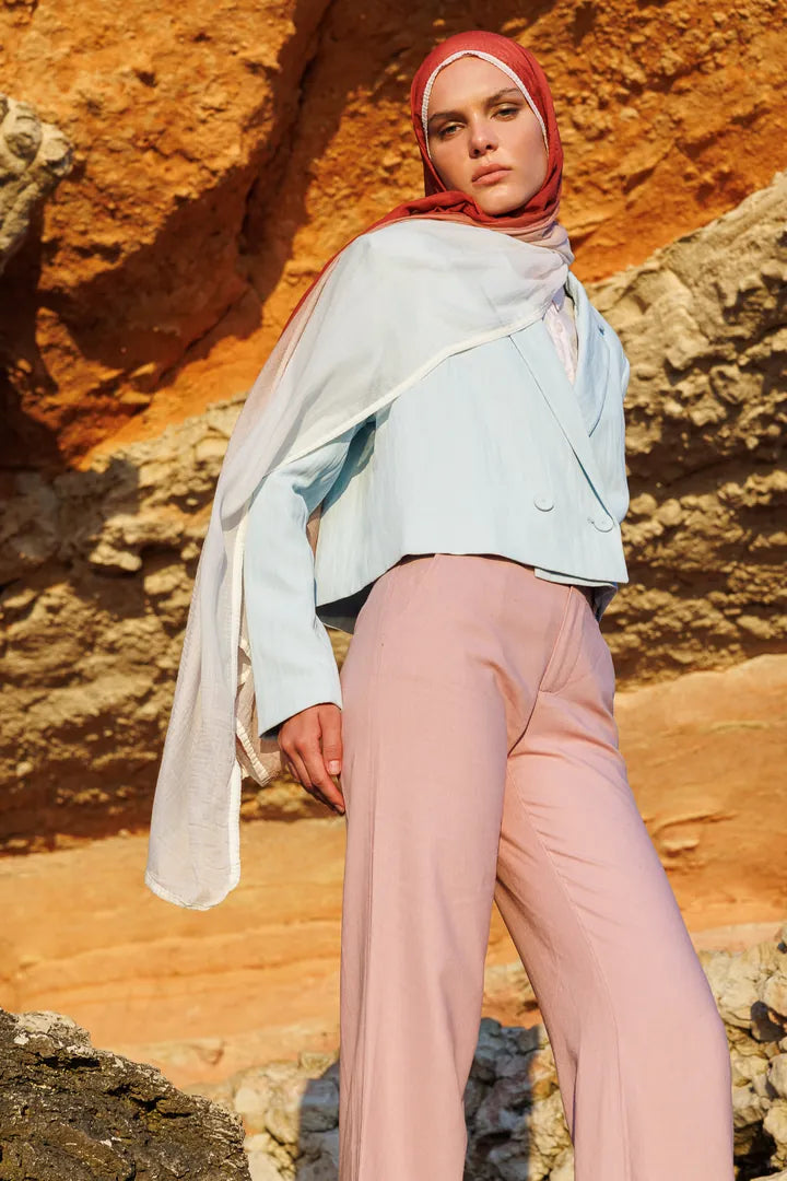 Degrade Müslin Şal