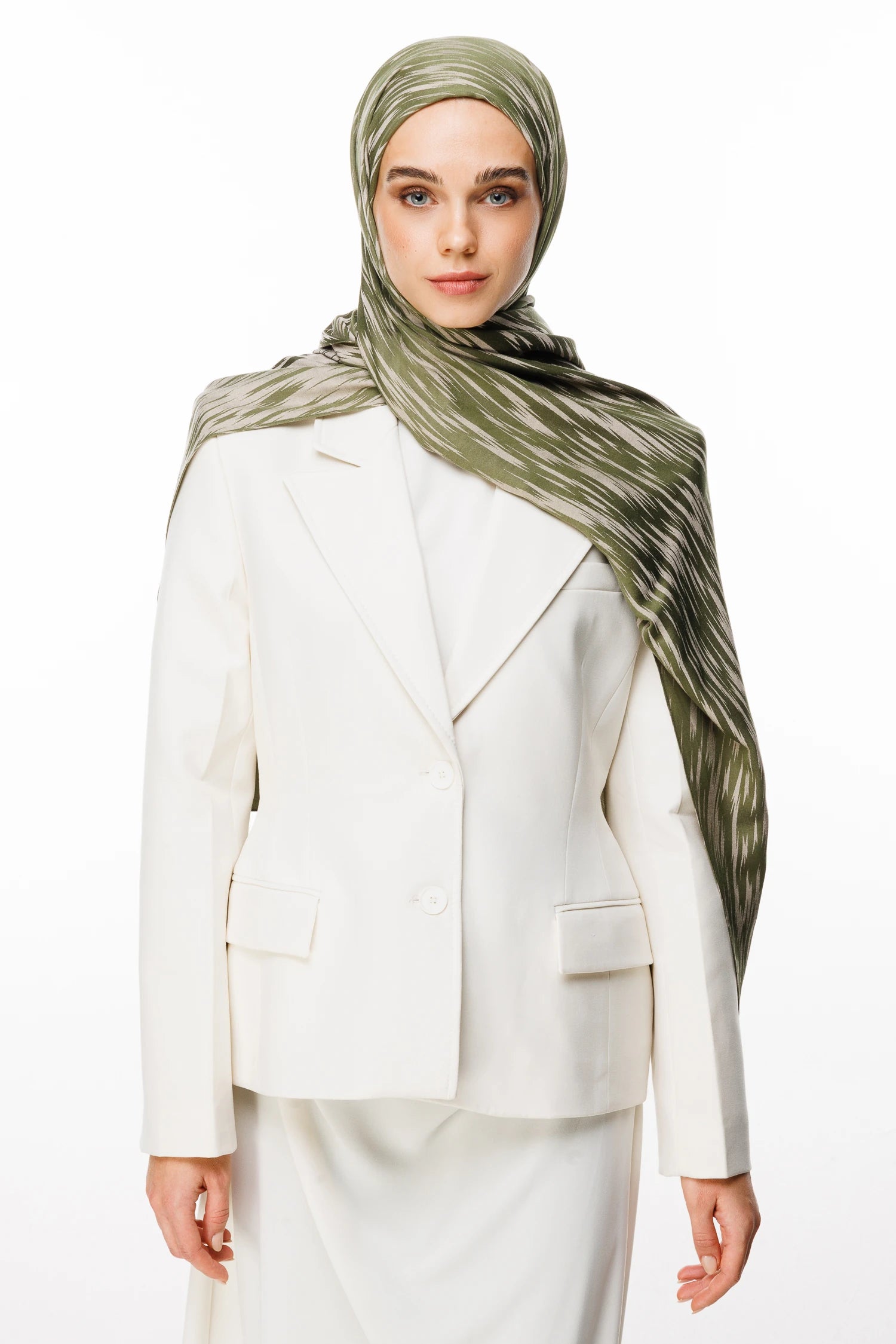 Selis Desen Çift Taraflı Şal