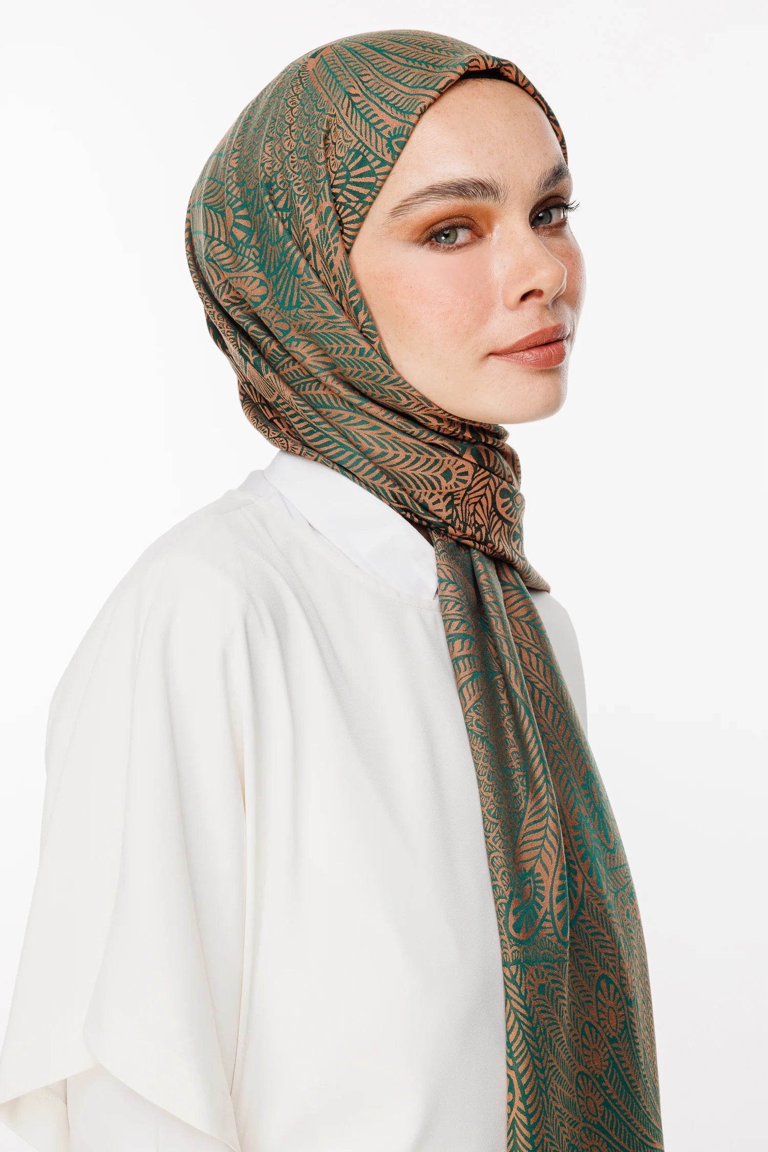 Mayra Desen Çift Taraflı Şal