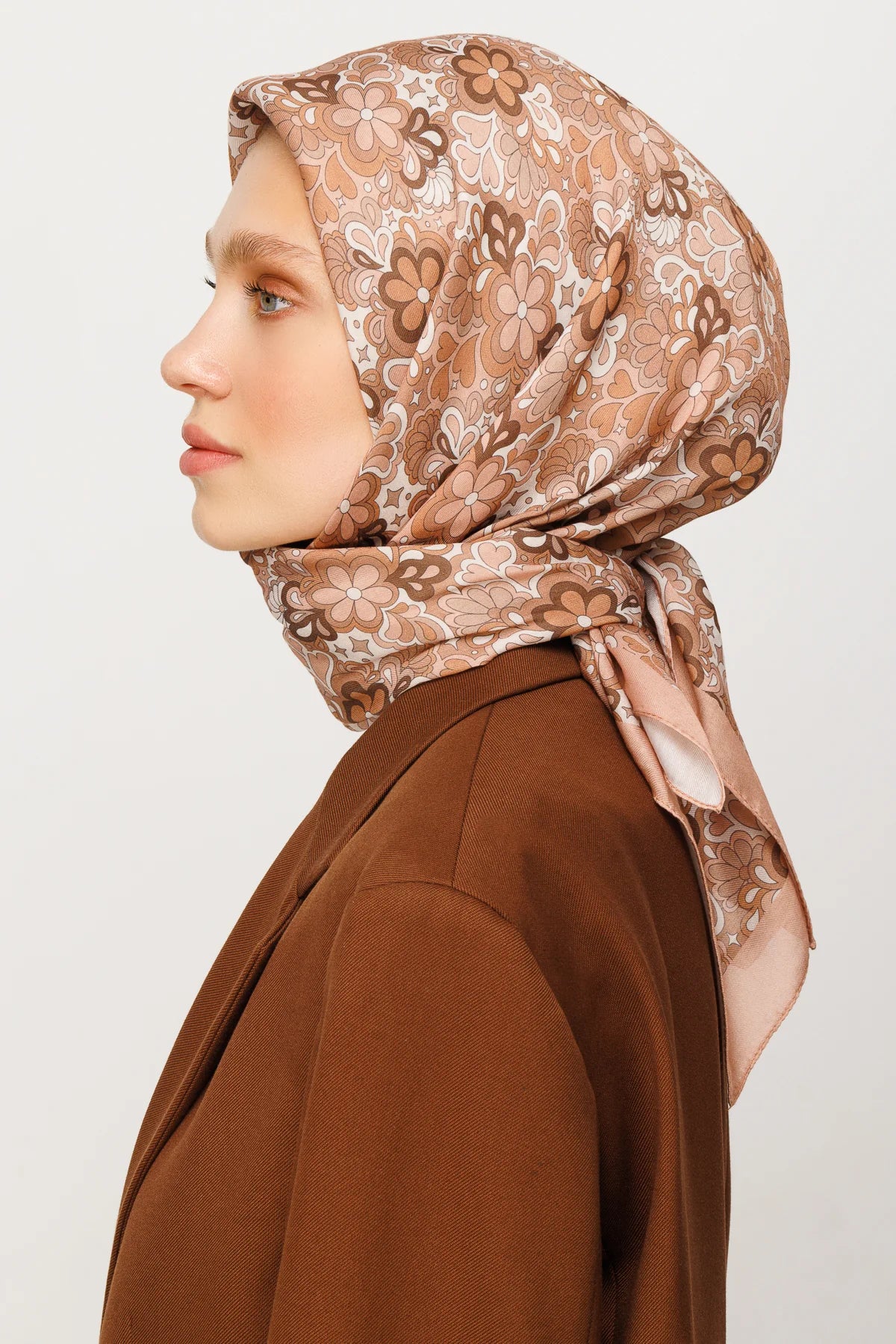 Daisy Desen Dijital Soft Eşarp