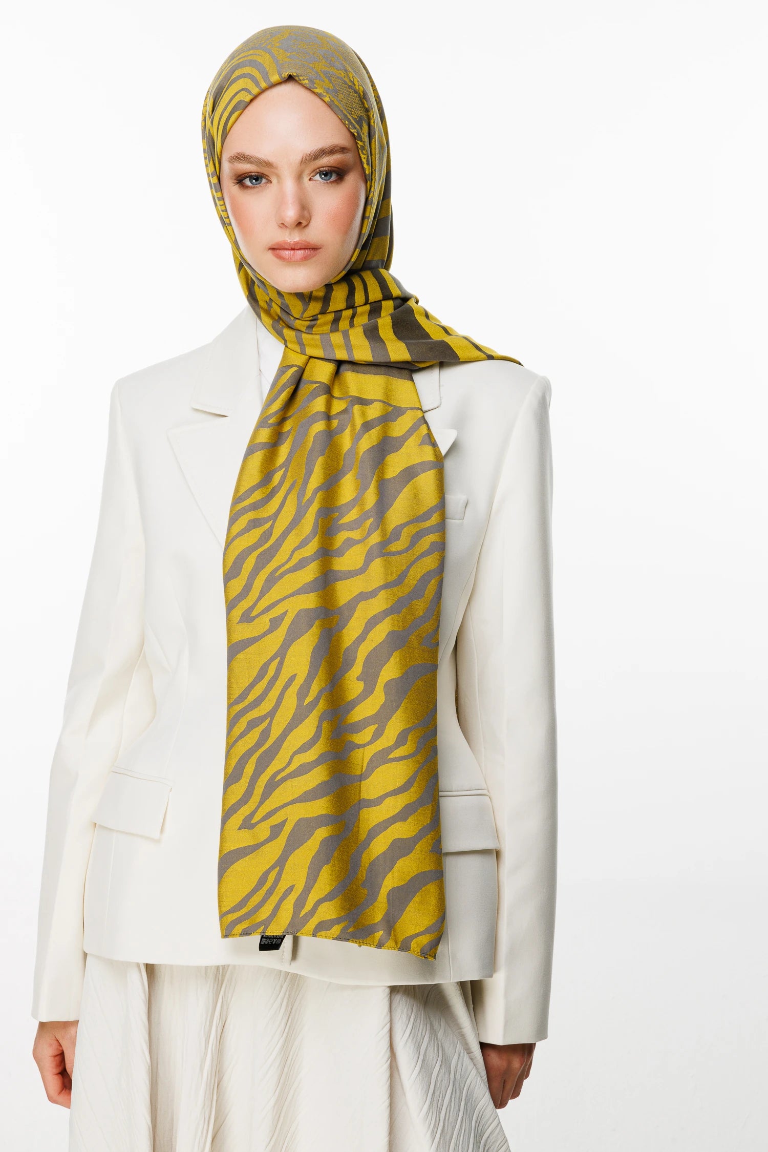 Riad Desen Çift Taraflı Şal