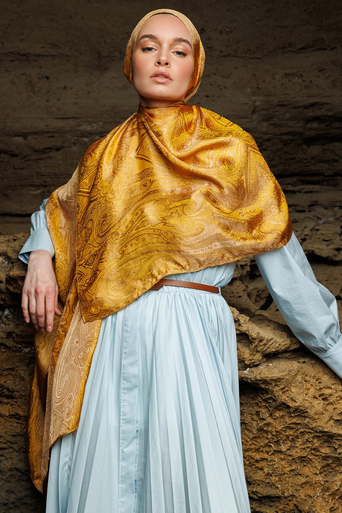 Liva Desen Shine Line Şal