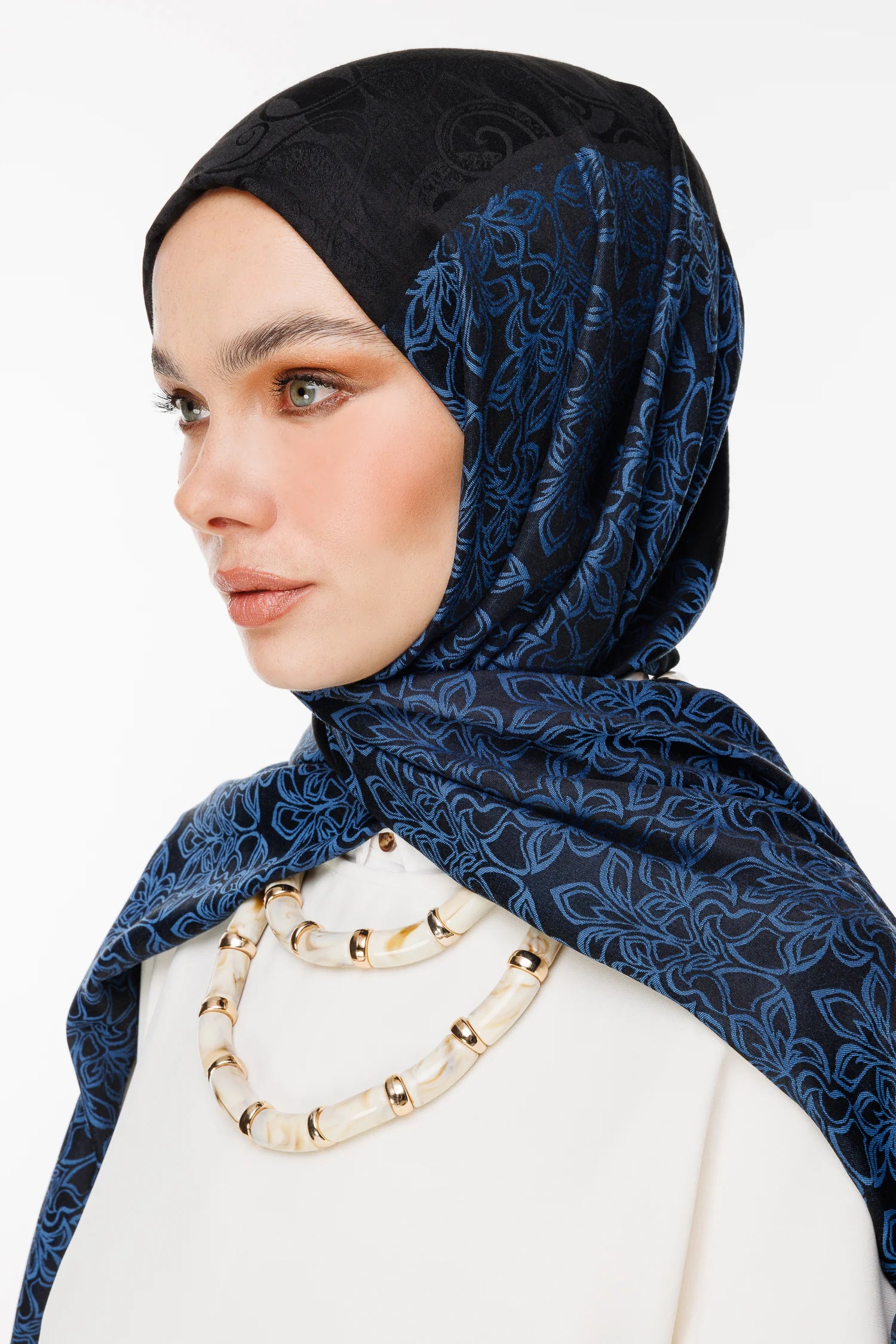 Nora Desen Çift Taraflı Şal