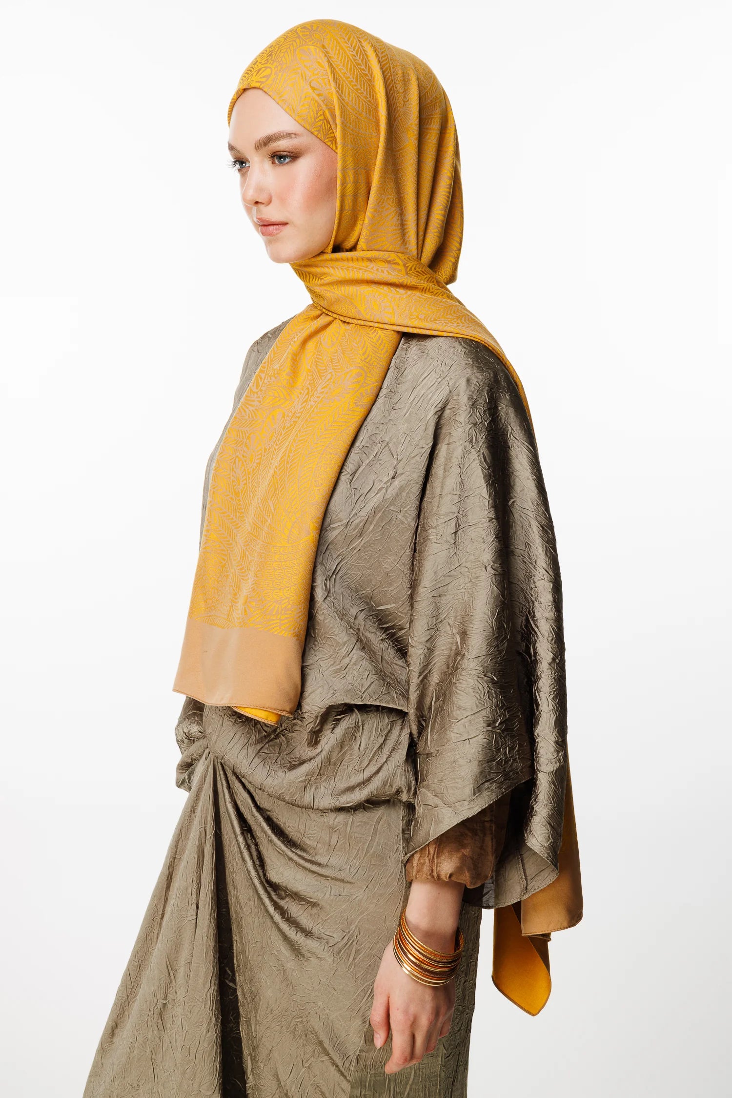 Mayra Desen Çift Taraflı Şal