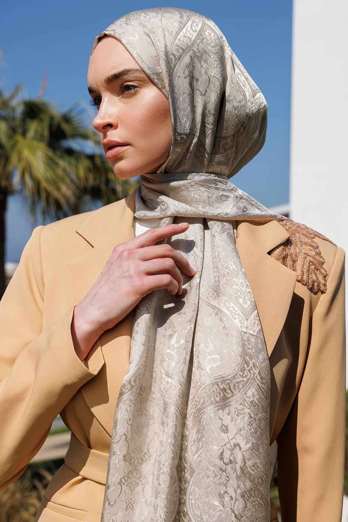 Soler Desen Shine Line Şal