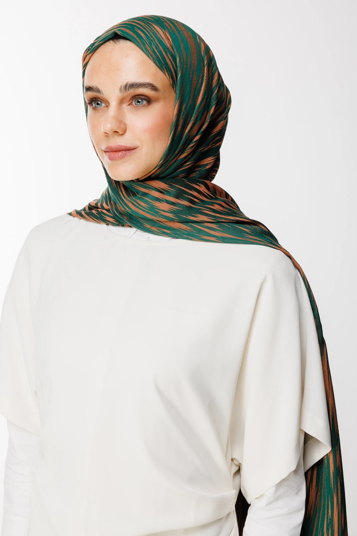 Selis Desen Çift Taraflı Şal