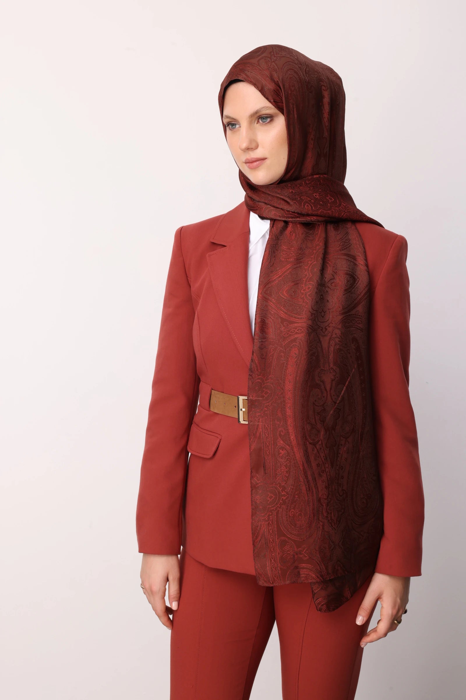 Liva Desen Shine Line Şal