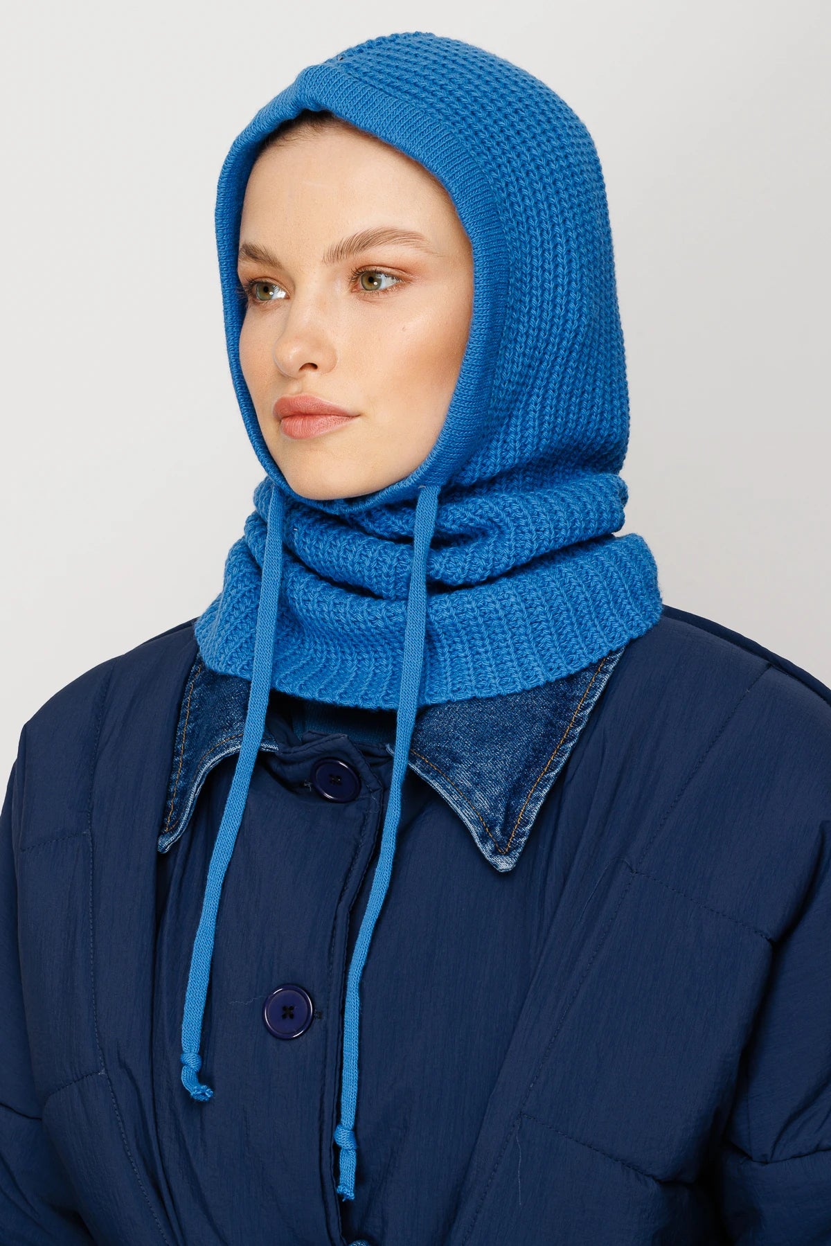 Balaclava Triko Başlık