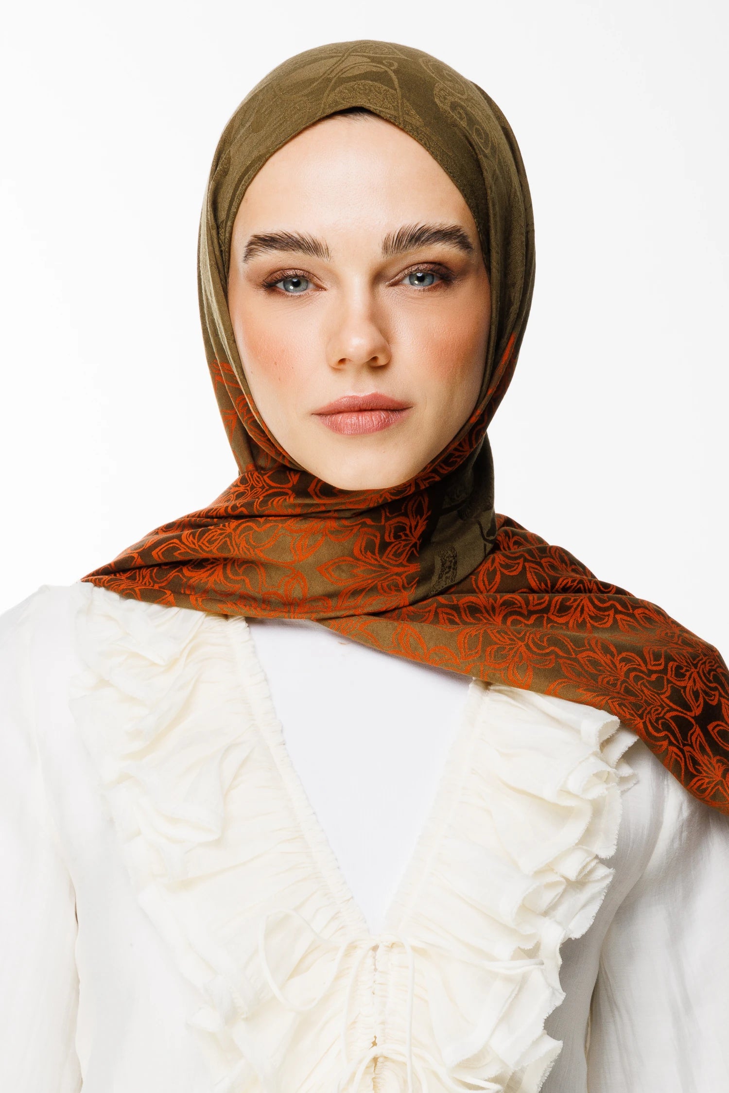 Nora Desen Çift Taraflı Şal