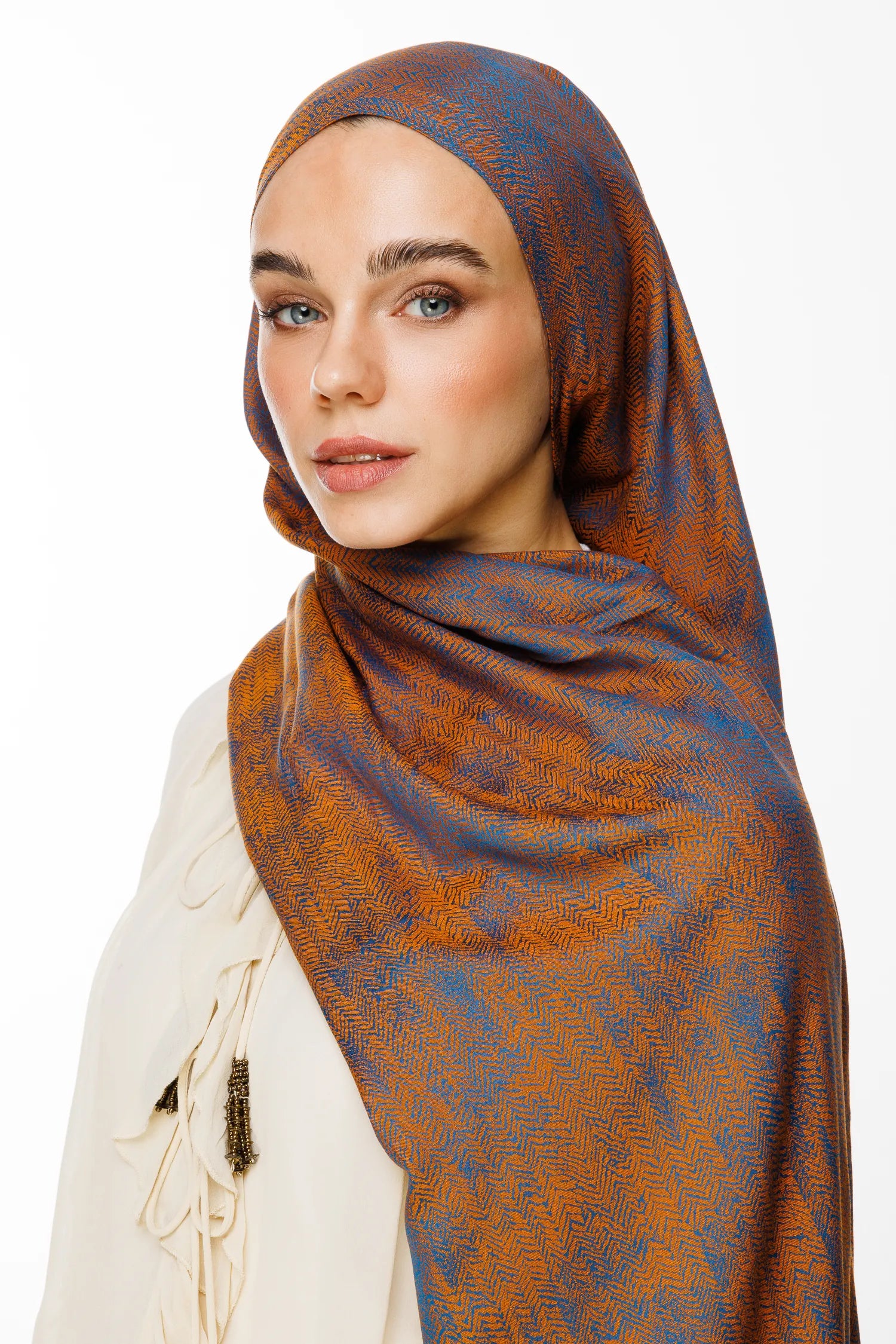 Sahra Desen Çift Taraflı Şal