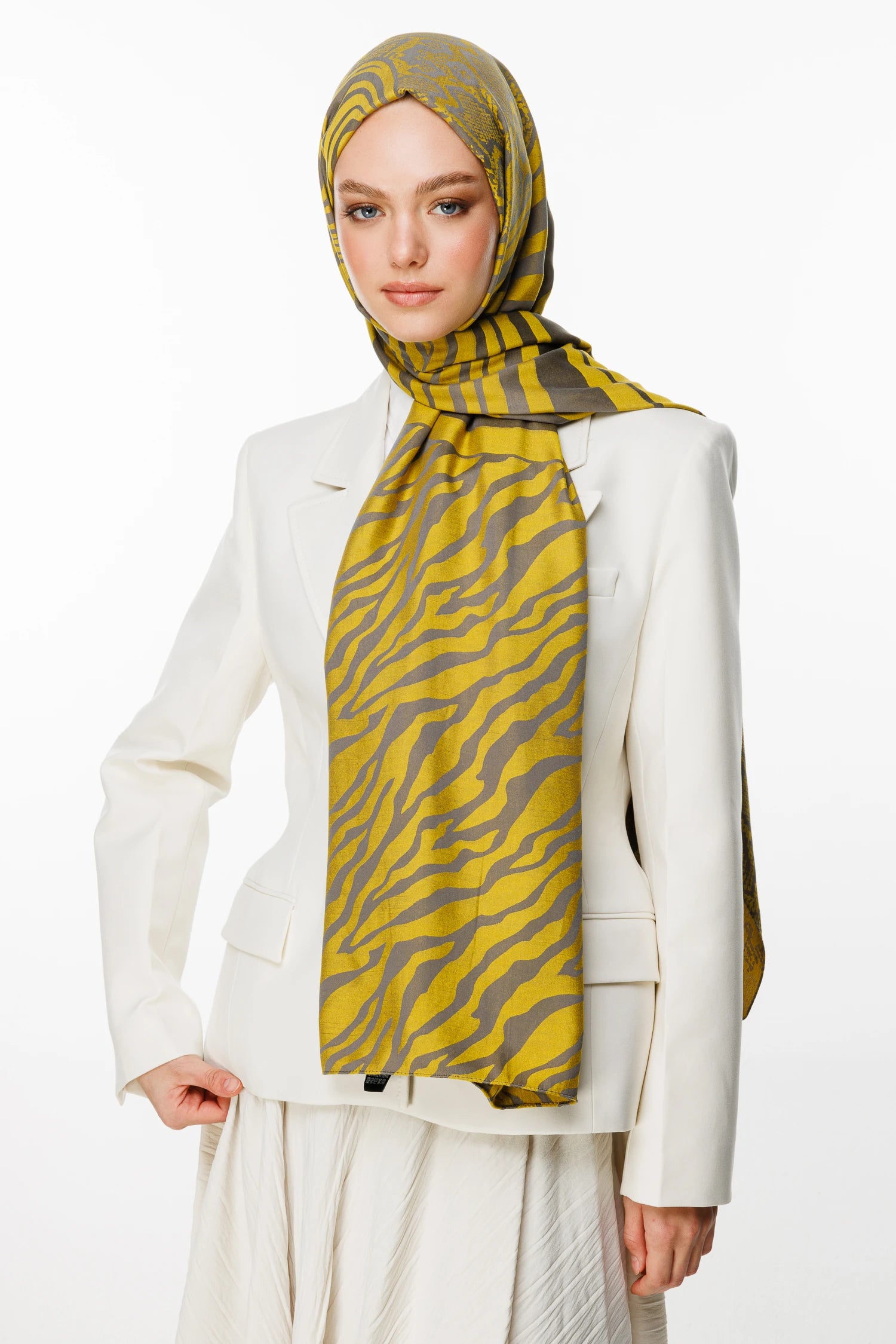 Riad Desen Çift Taraflı Şal