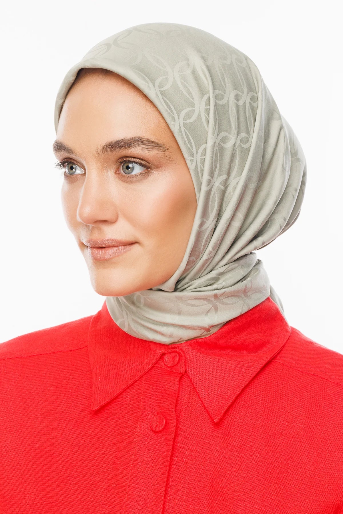 London Desen İpeksi Jakar Eşarp