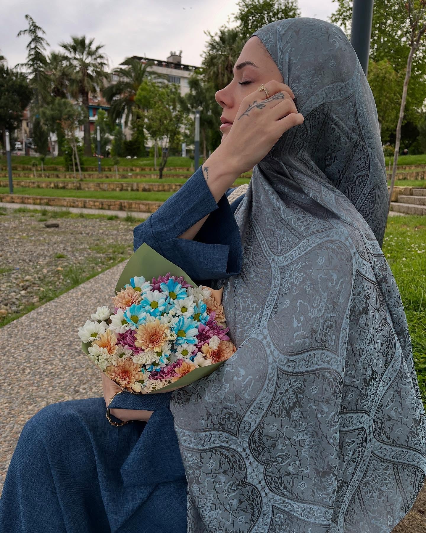 Soler Desen Shine Line Şal