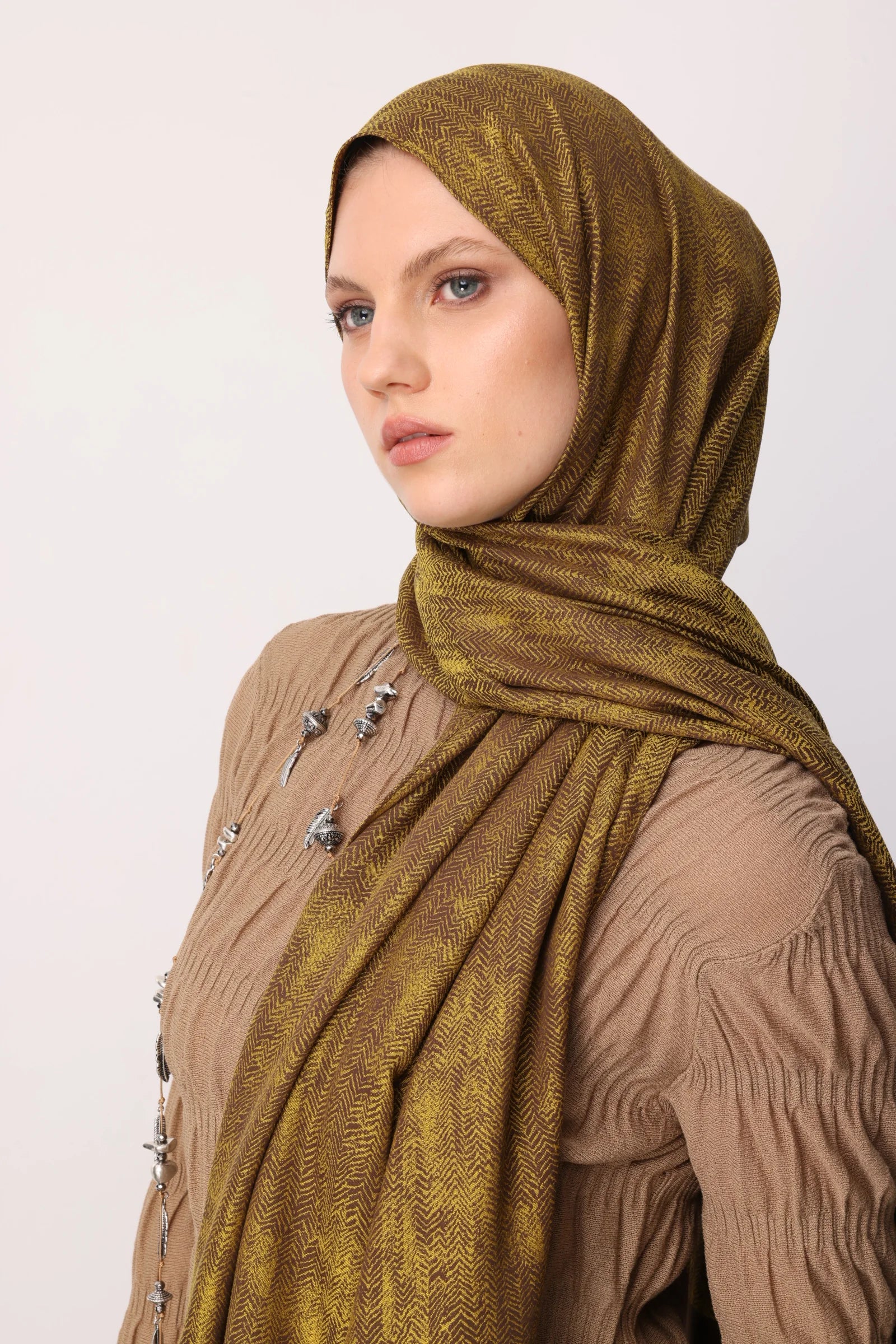 Sahra Desen Çift Taraflı Şal