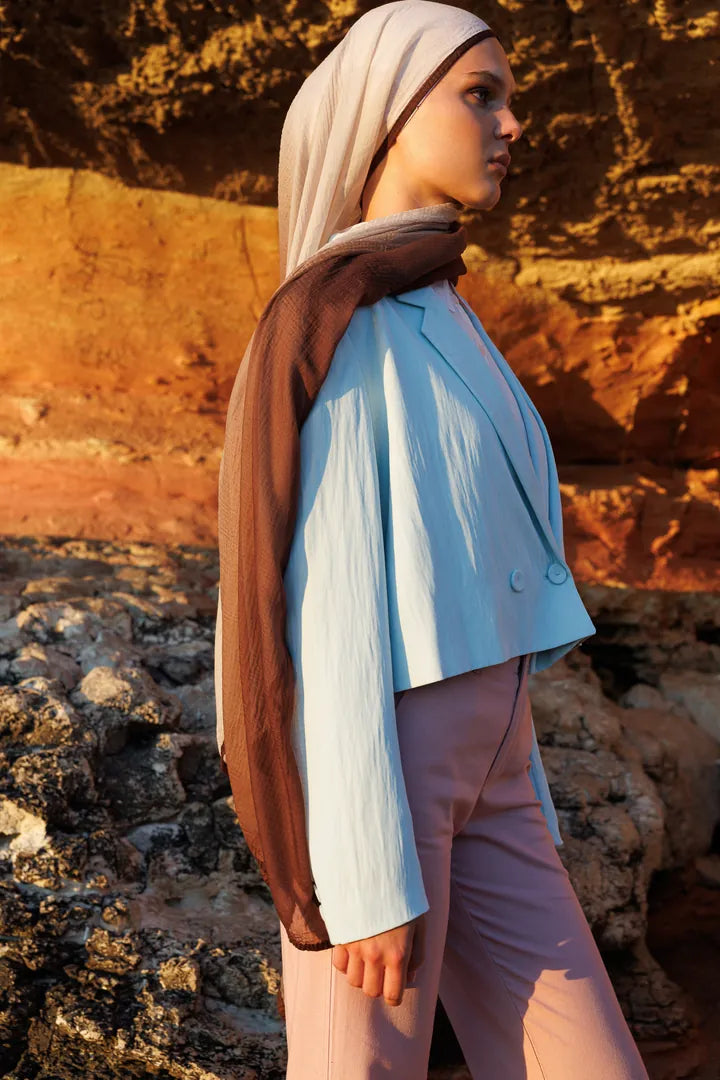 Degrade Müslin Şal