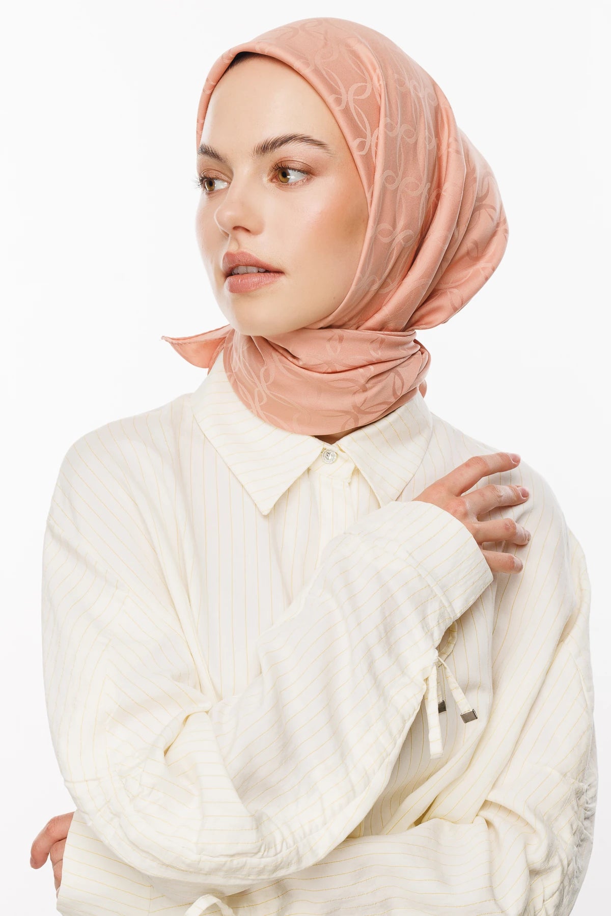 London Desen İpeksi Jakar Eşarp