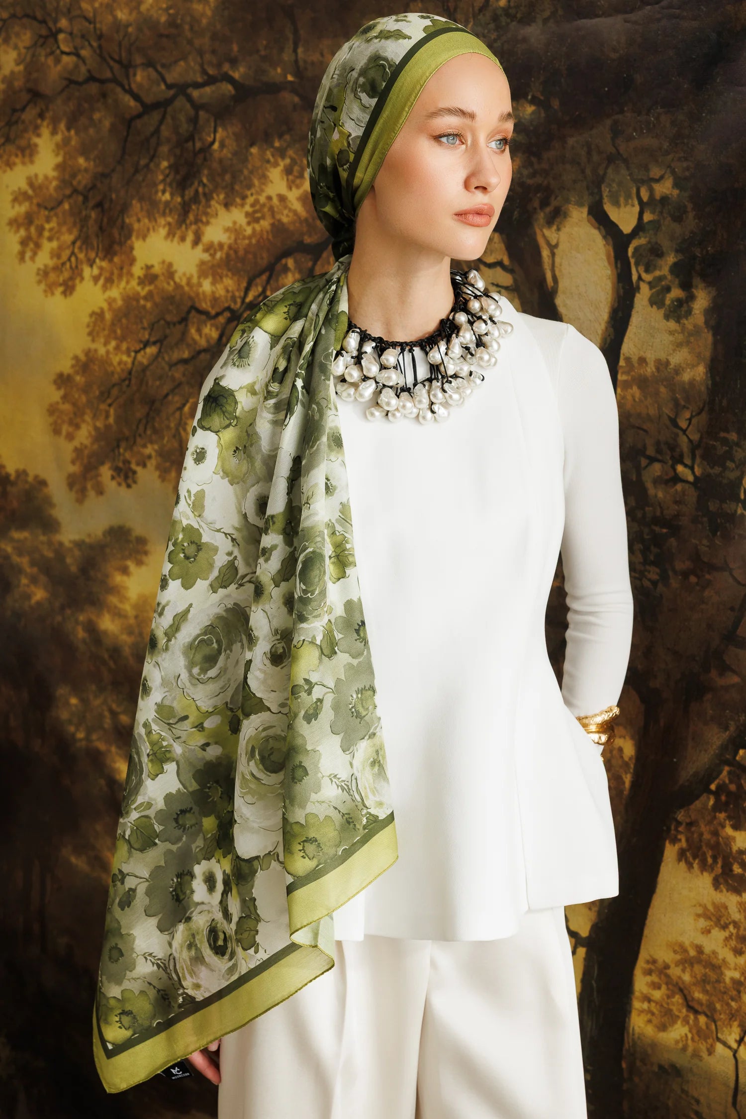 Vensel Desen Pamuk Şal