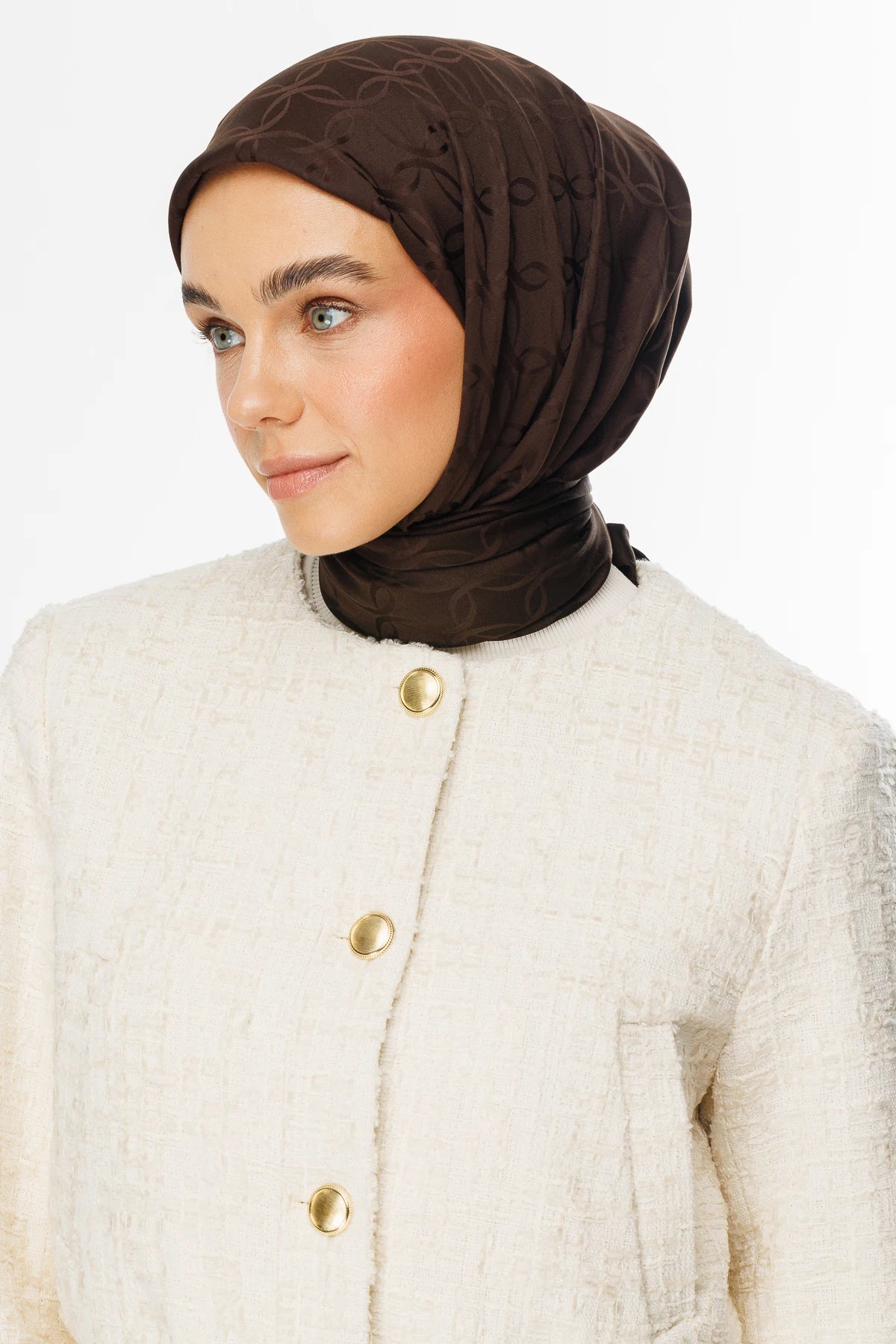 London Desen İpeksi Jakar Eşarp