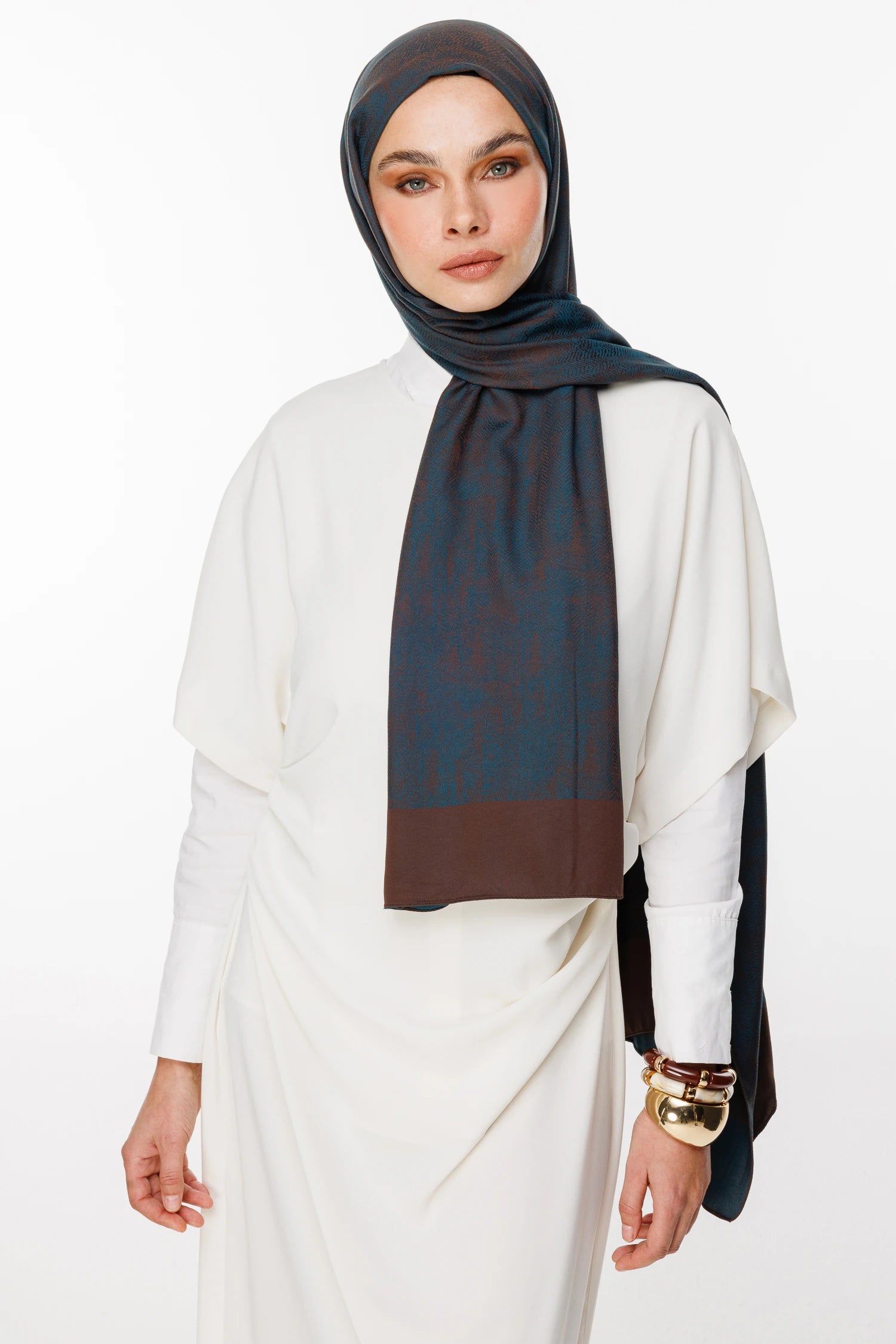 Sahra Desen Çift Taraflı Şal