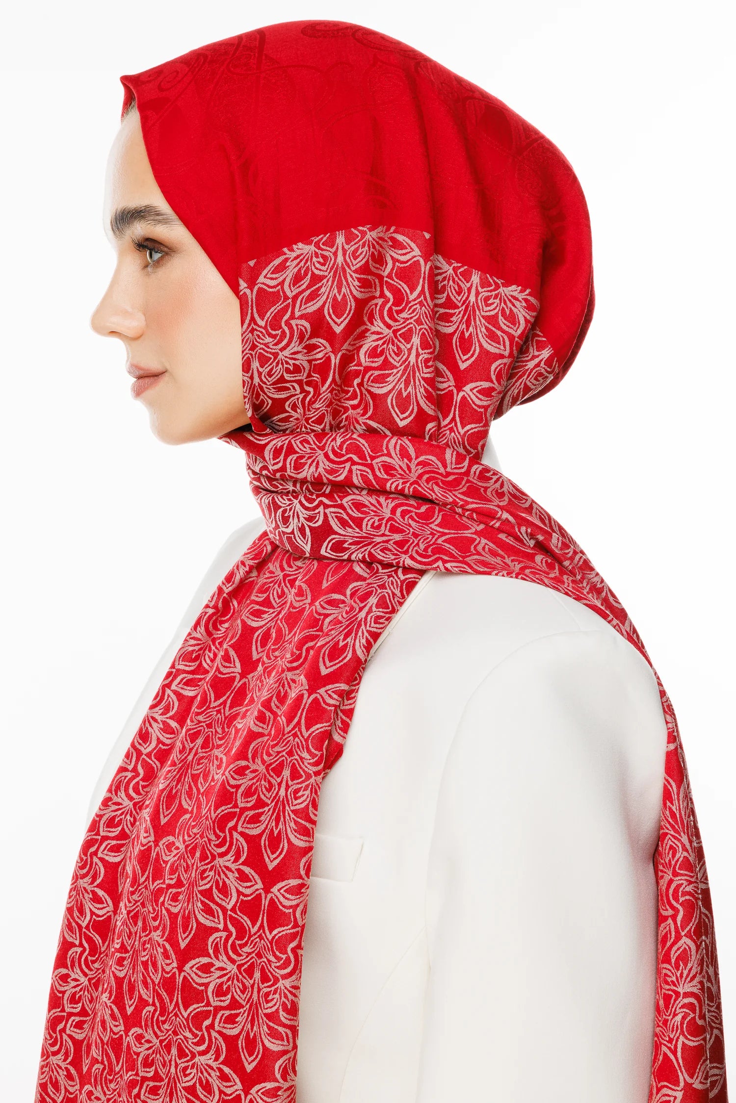 Nora Desen Çift Taraflı Şal