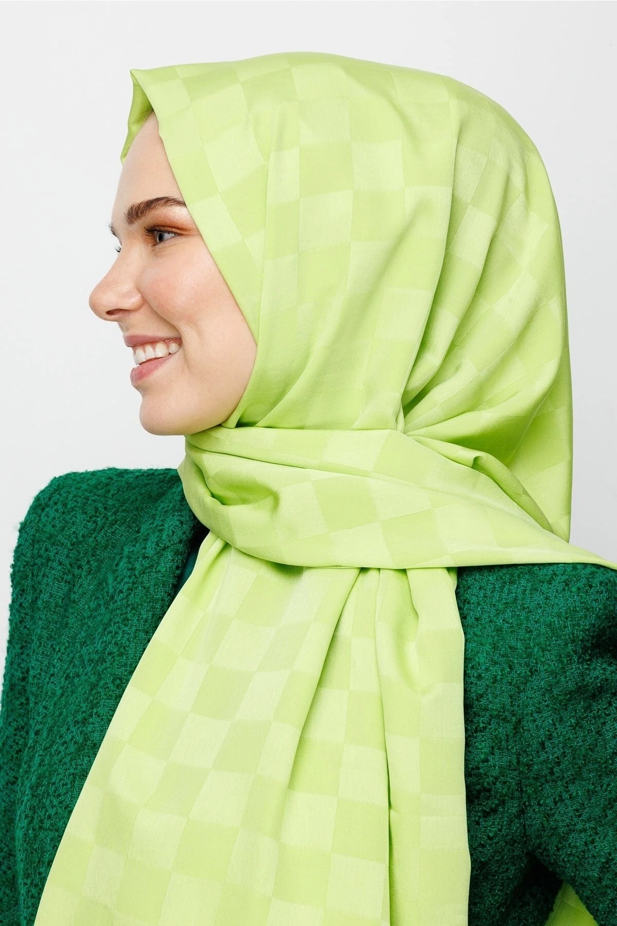 Dama Desen İpeksi Jakar Şal