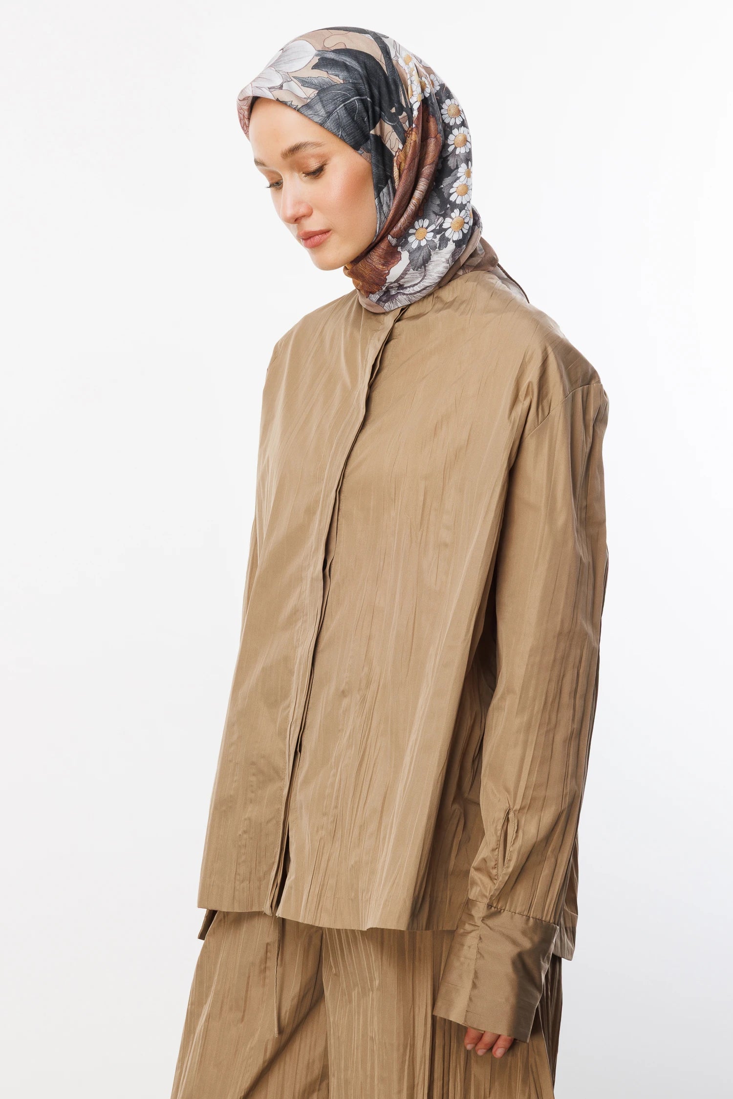 Floren Desen Pamuk Eşarp