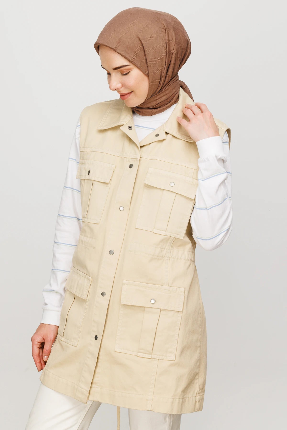 Piliseli Bambu Eşarp